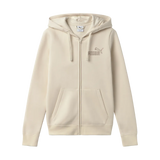 Felpa Essentials+ RHINESTONE Full-Zip Hoodie Fleece - Bianco Neve