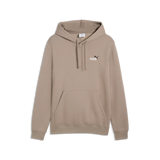 Felpa Essentials 2 Color Small No.1 Logo Hoodie Fleece - Grigio Topo