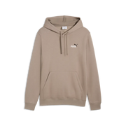 Felpa Essentials 2 Color Small No.1 Logo Hoodie Fleece - Grigio Topo
