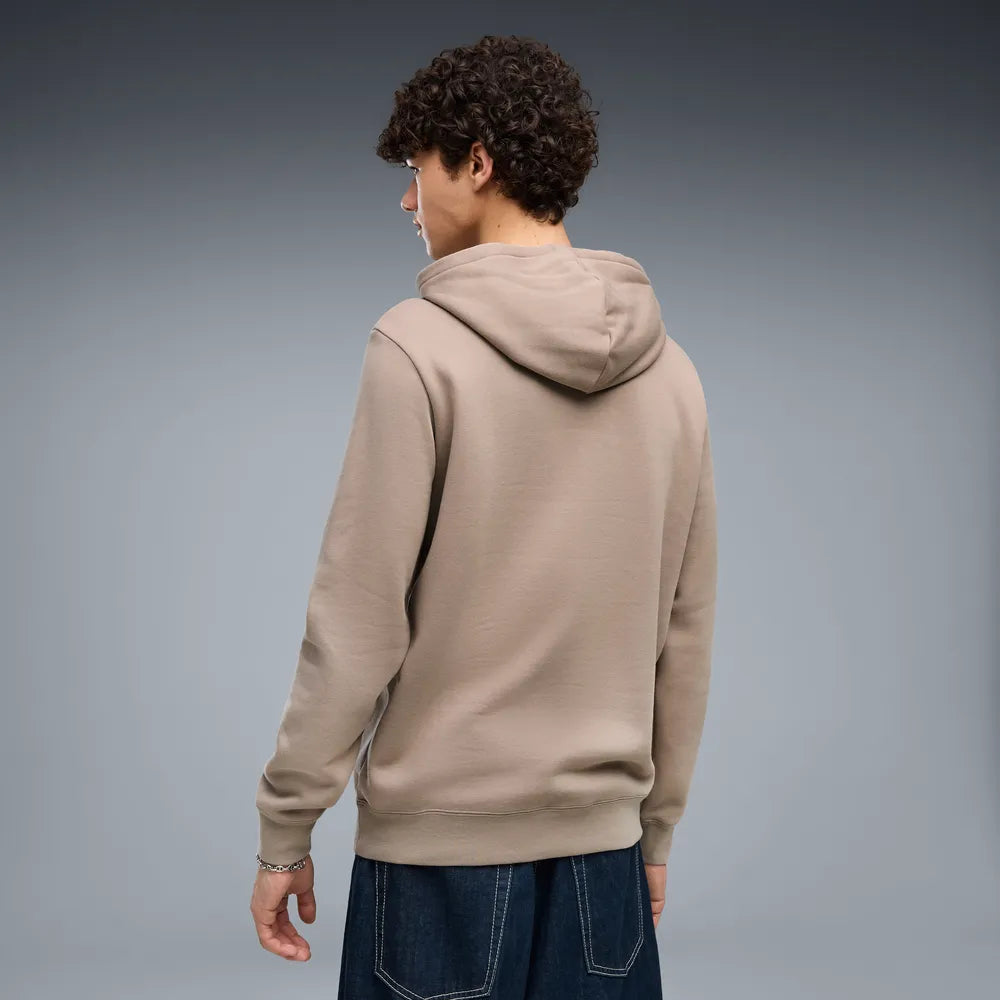 Felpa Essentials 2 Color Small No.1 Logo Hoodie Fleece - Grigio Topo