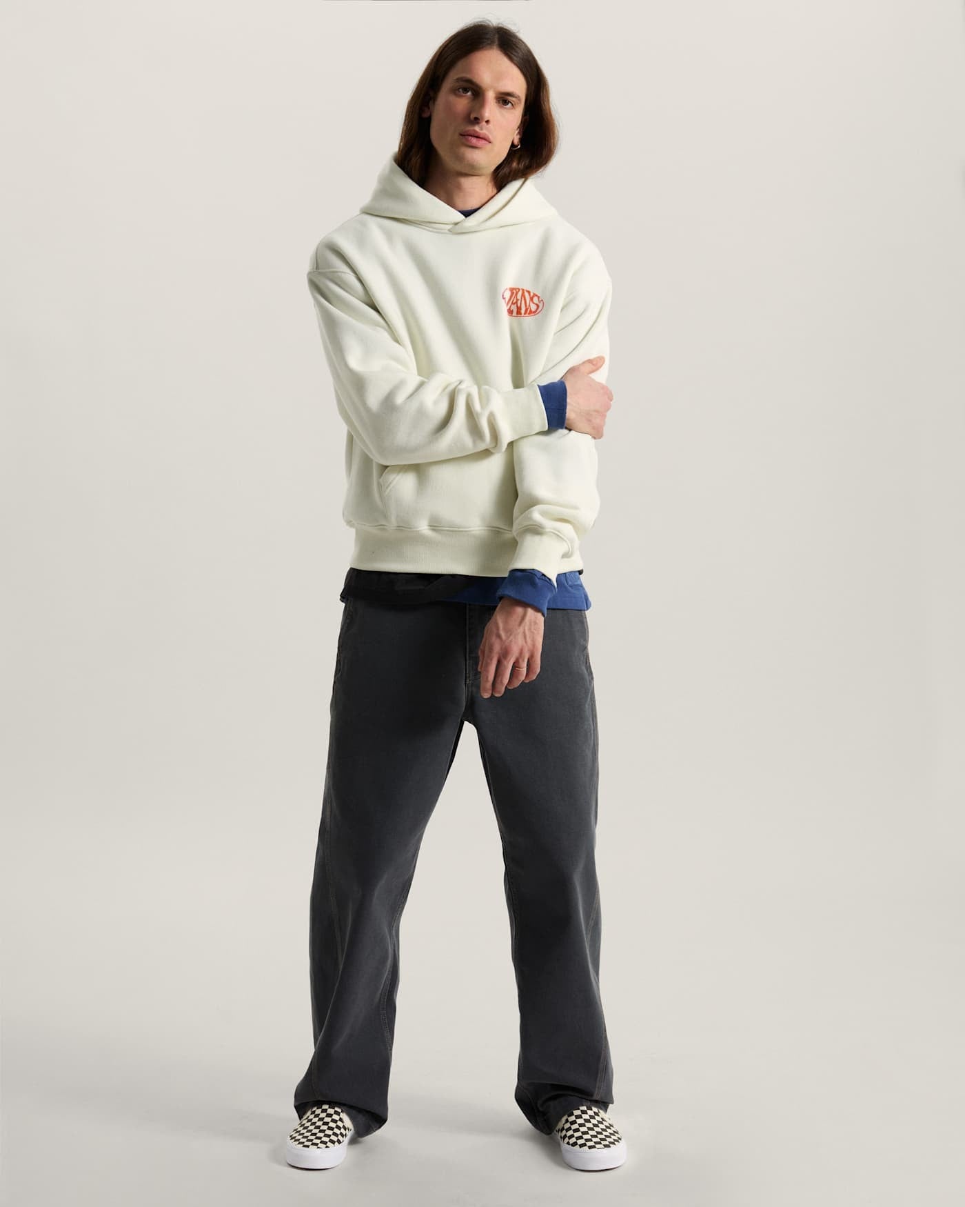 Felpa con Cappuccio Jetty Sets - Bianco Panna