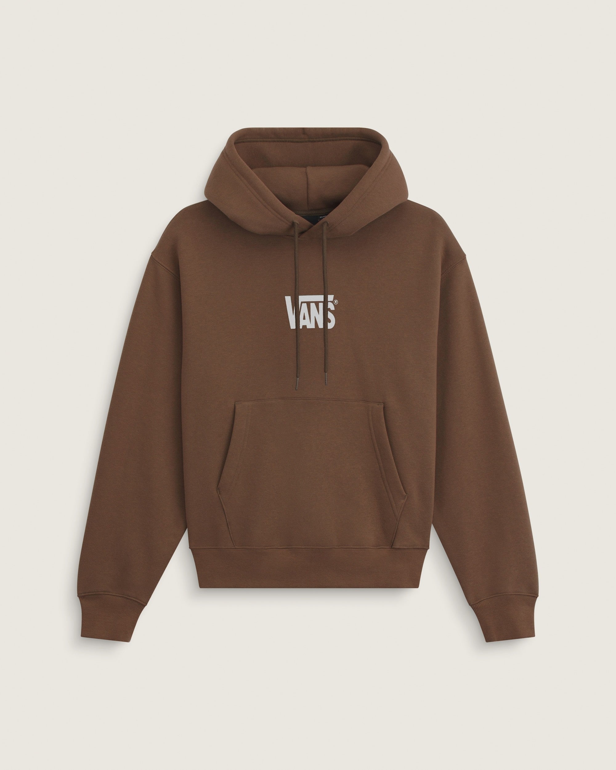 Felpa con Cappuccio Stretch Logo - Marrone Cacao