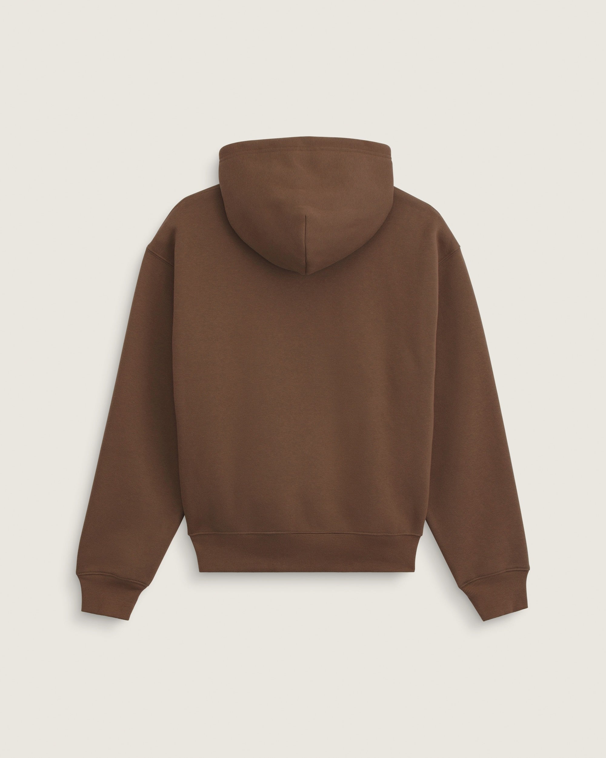 Felpa con Cappuccio Stretch Logo - Marrone Cacao