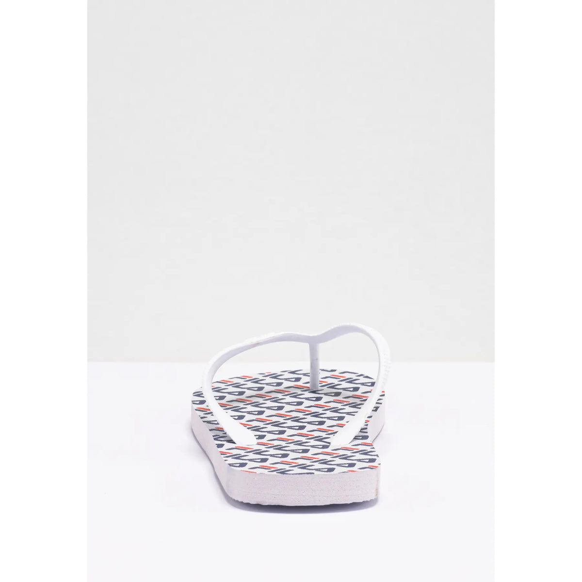 Infradito Troy Logo Bianco