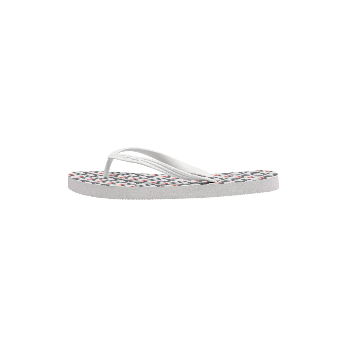 Infradito Troy Logo Bianco