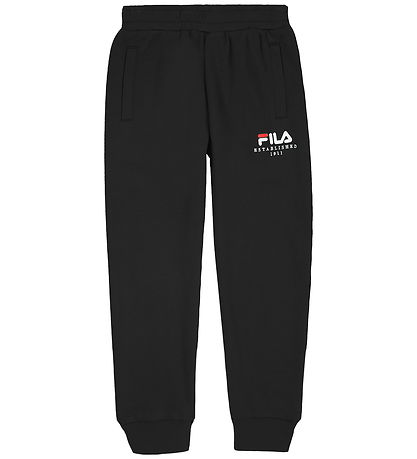 Fila Pantaloni Fitness Benna Regular Logo Black Nero