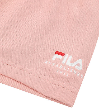 Fila Pantaloni Fitness Benna Regular Logo Mellow Rose Rosa