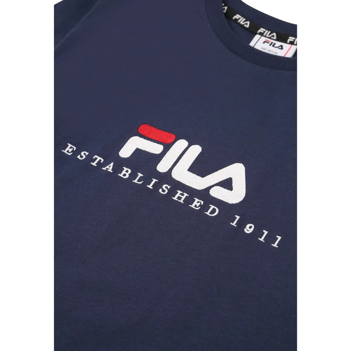 Fila T-Shirt Black Iris Blu