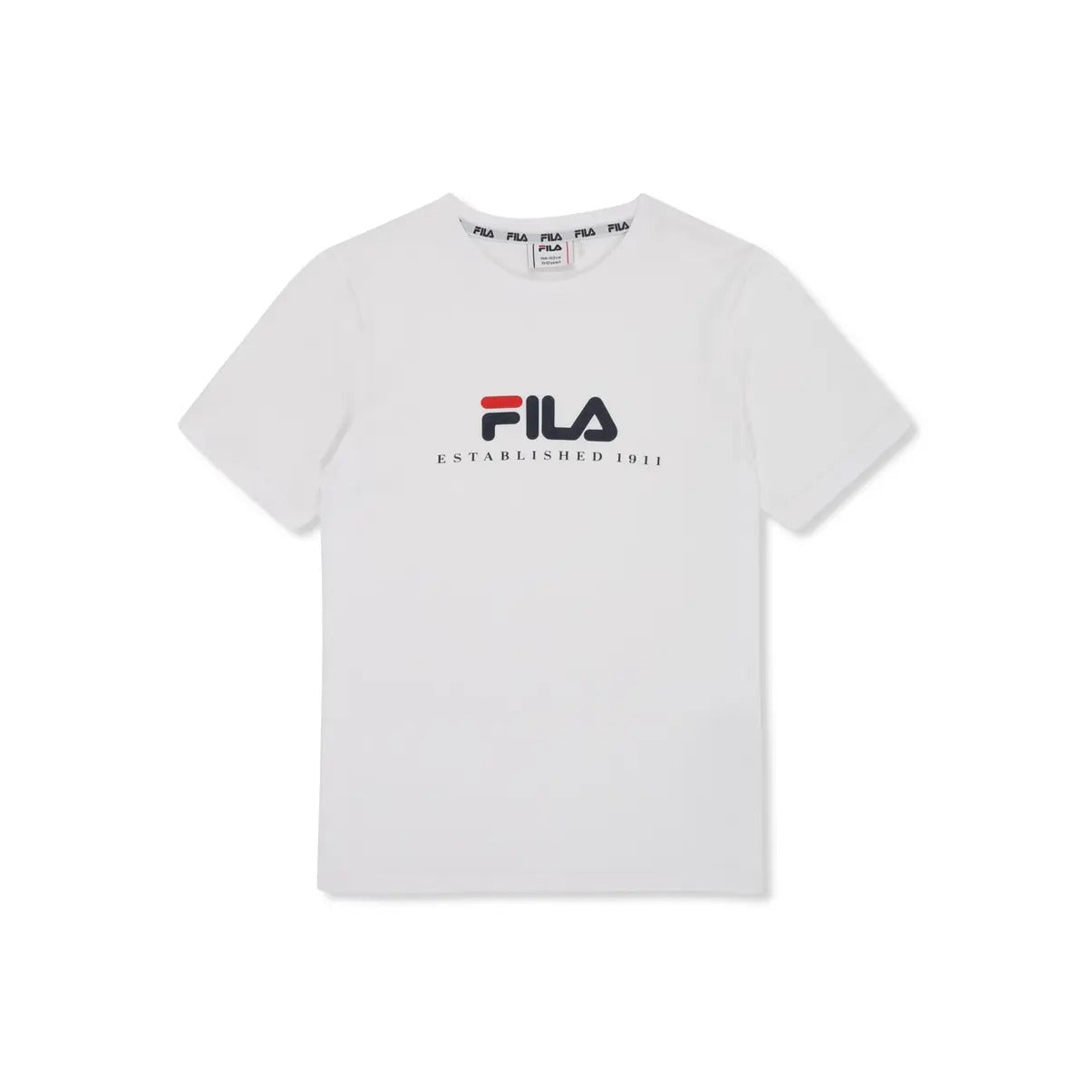 Fila T-Shirt Bright White Bianco