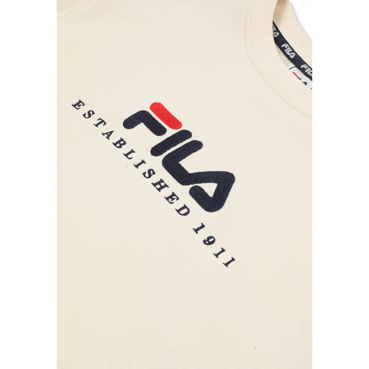Fila Felpa Carisio Egret Bianco