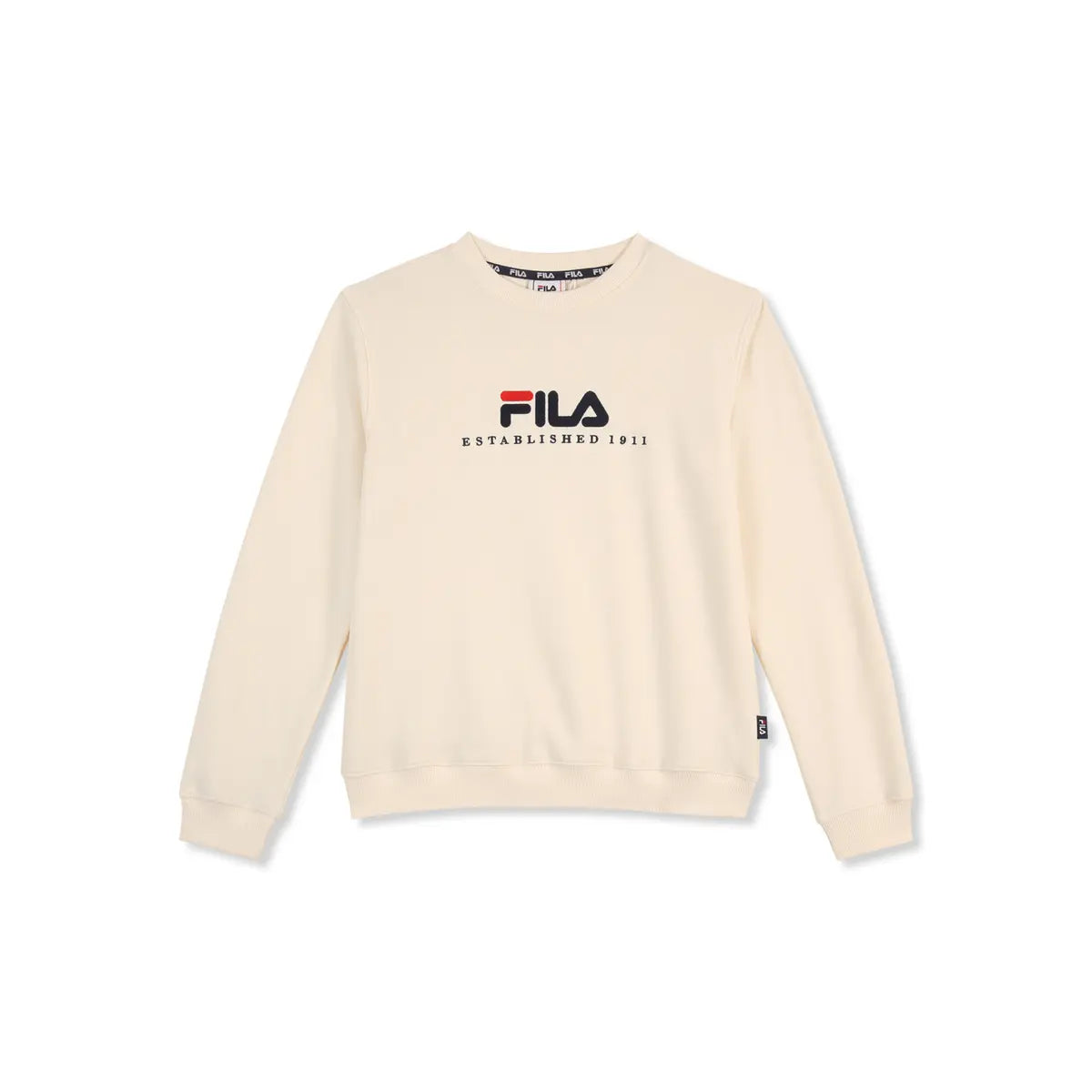 Fila Felpa Carisio Egret Bianco