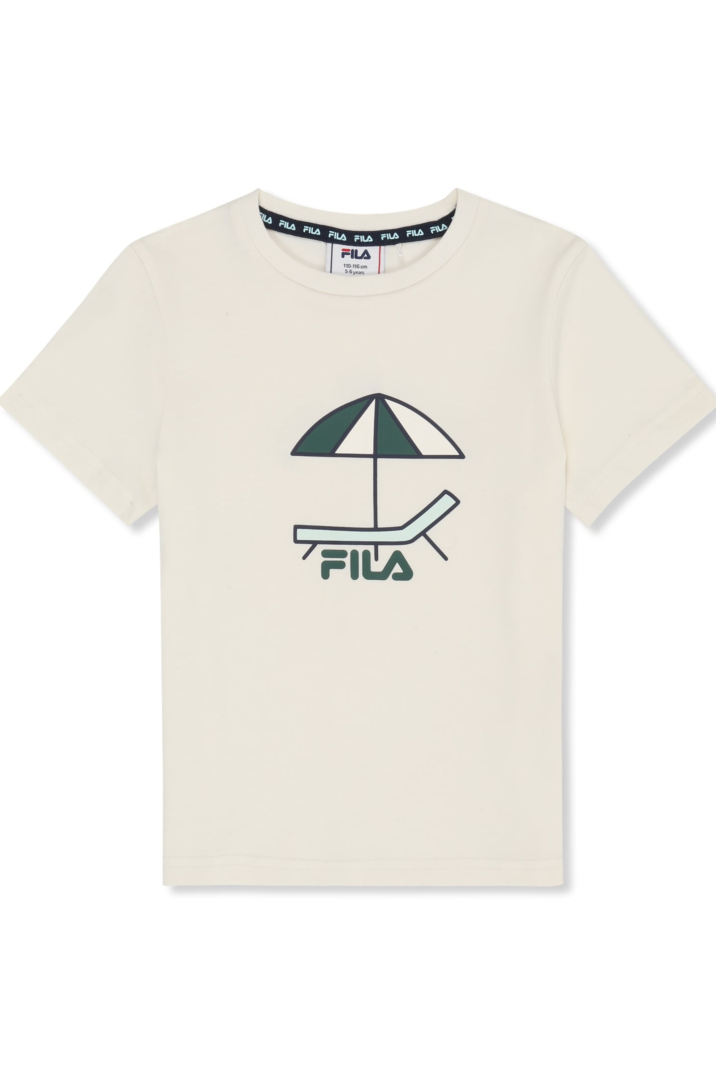 Fila T-Shirt Crespina Egret Bianco