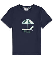 Fila T-Shirt Crespina FAK0480 Black Iris Blu