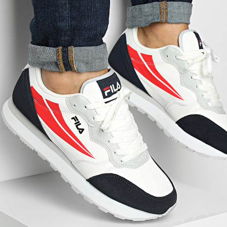 Fila Sneakers Hypert Blu Navy e Rosso Rosso