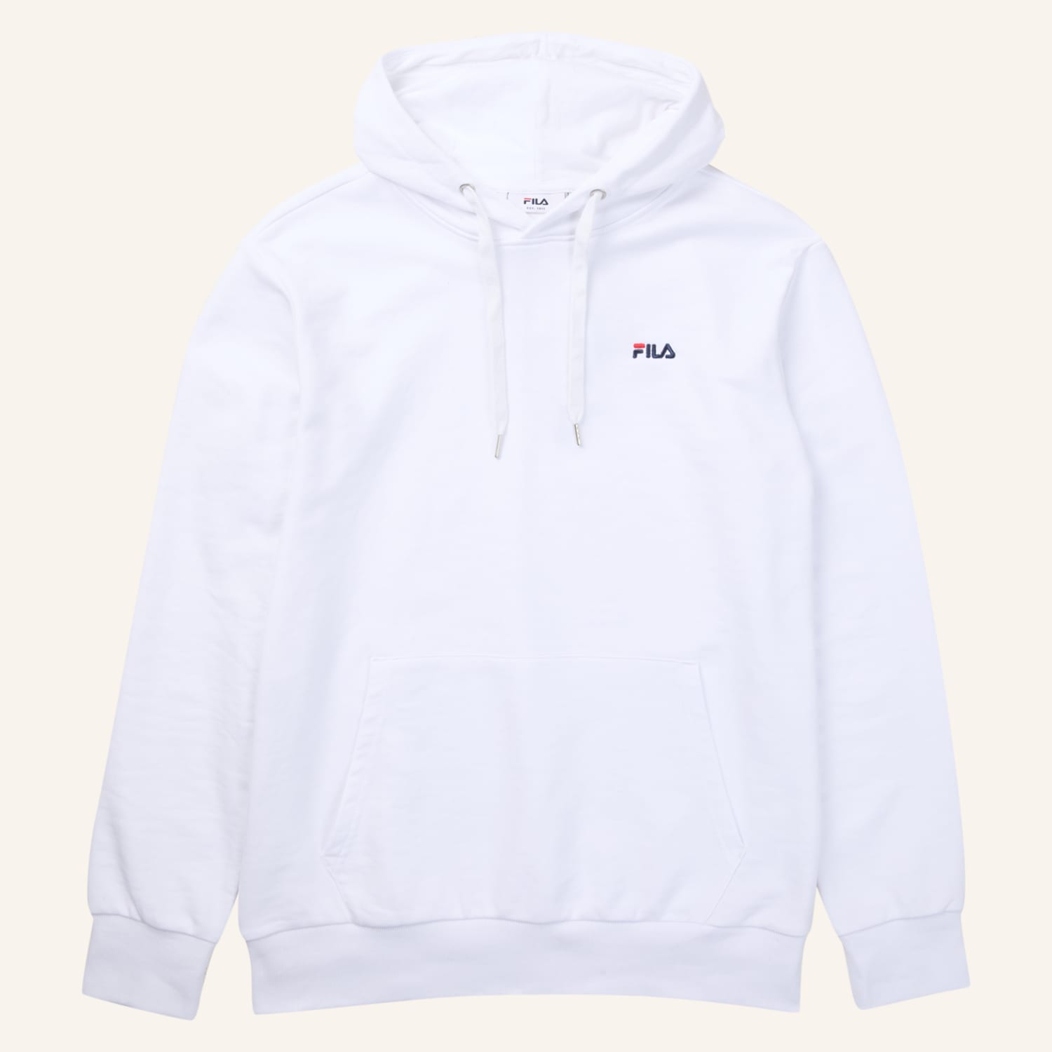 Fila Felpa Lumezzane Bright White Bianco