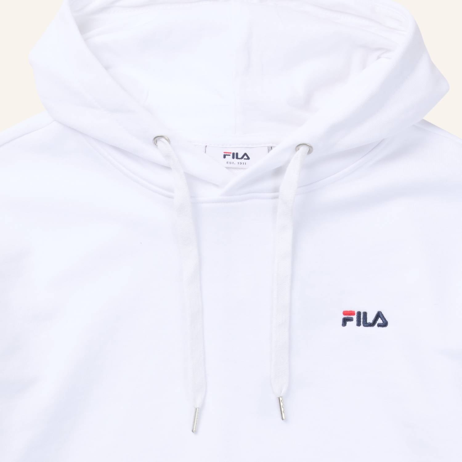 Fila Felpa Lumezzane Bright White Bianco
