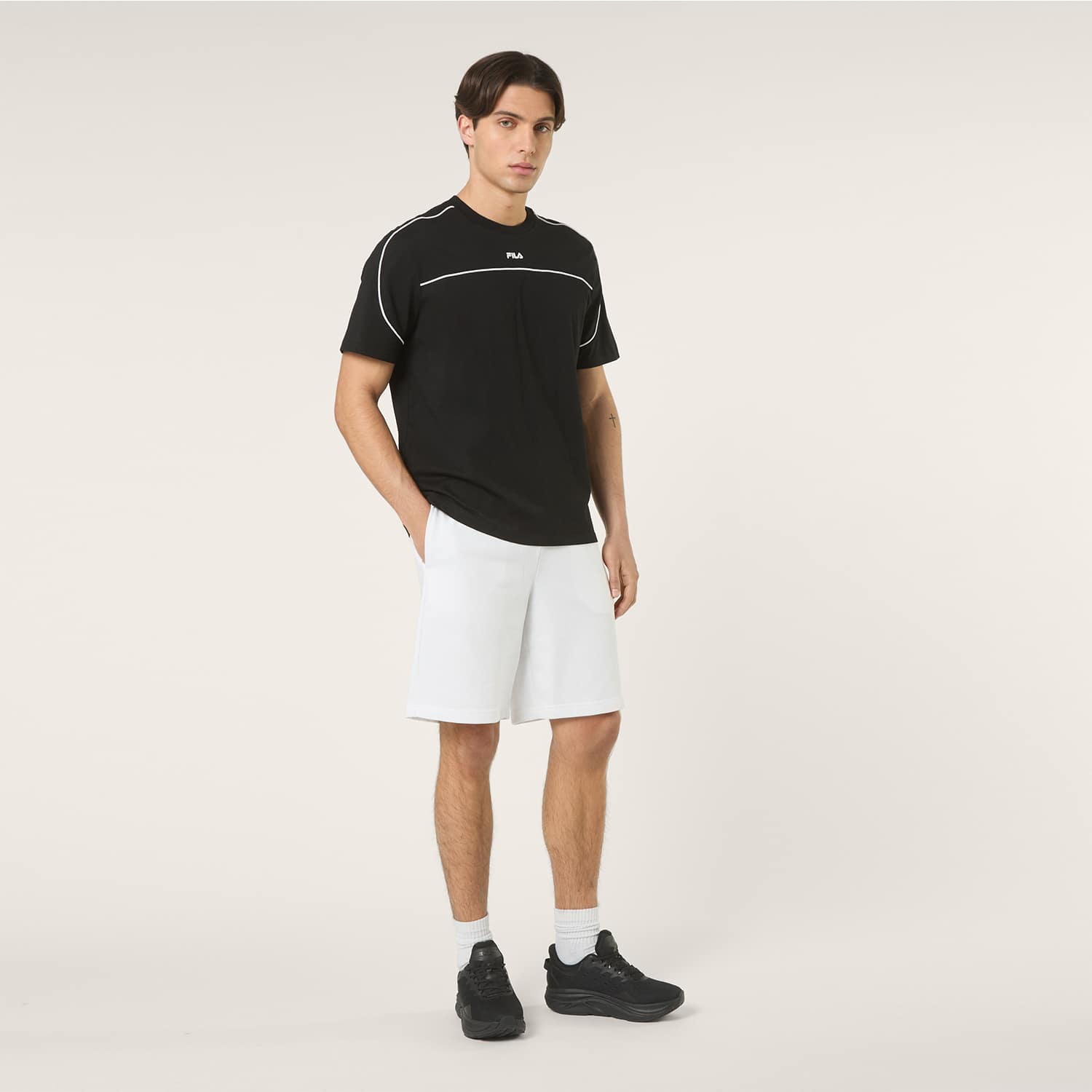 Fila Shorts Lusciano Bianco Bianco
