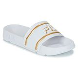 Ciabatte Morro Bay Logo Bianco/Oro
