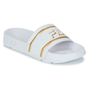 Fila Ciabatte Morro Bay Logo Bianco/Oro Giallo