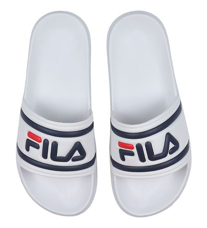 Fila Ciabatte Morro Bay Slipper Teens White Bianco