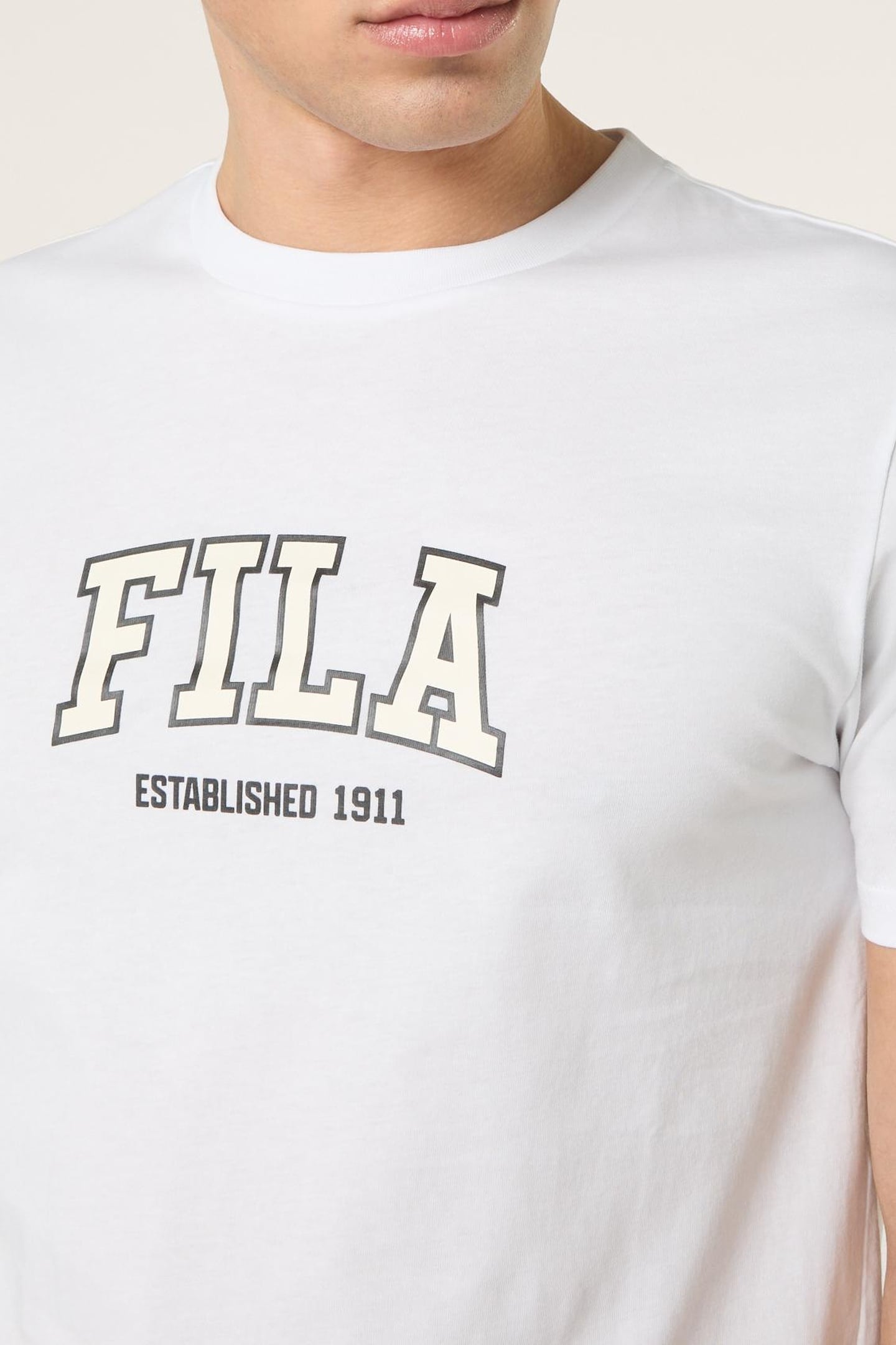 Fila T-Shirt Rifredi FAT0821 Bright White Bianco