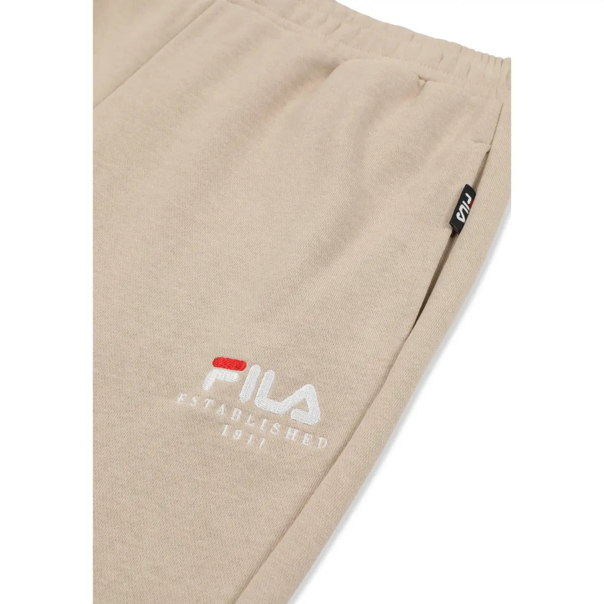 Fila Pantaloni Fitness White Pepper Bianco