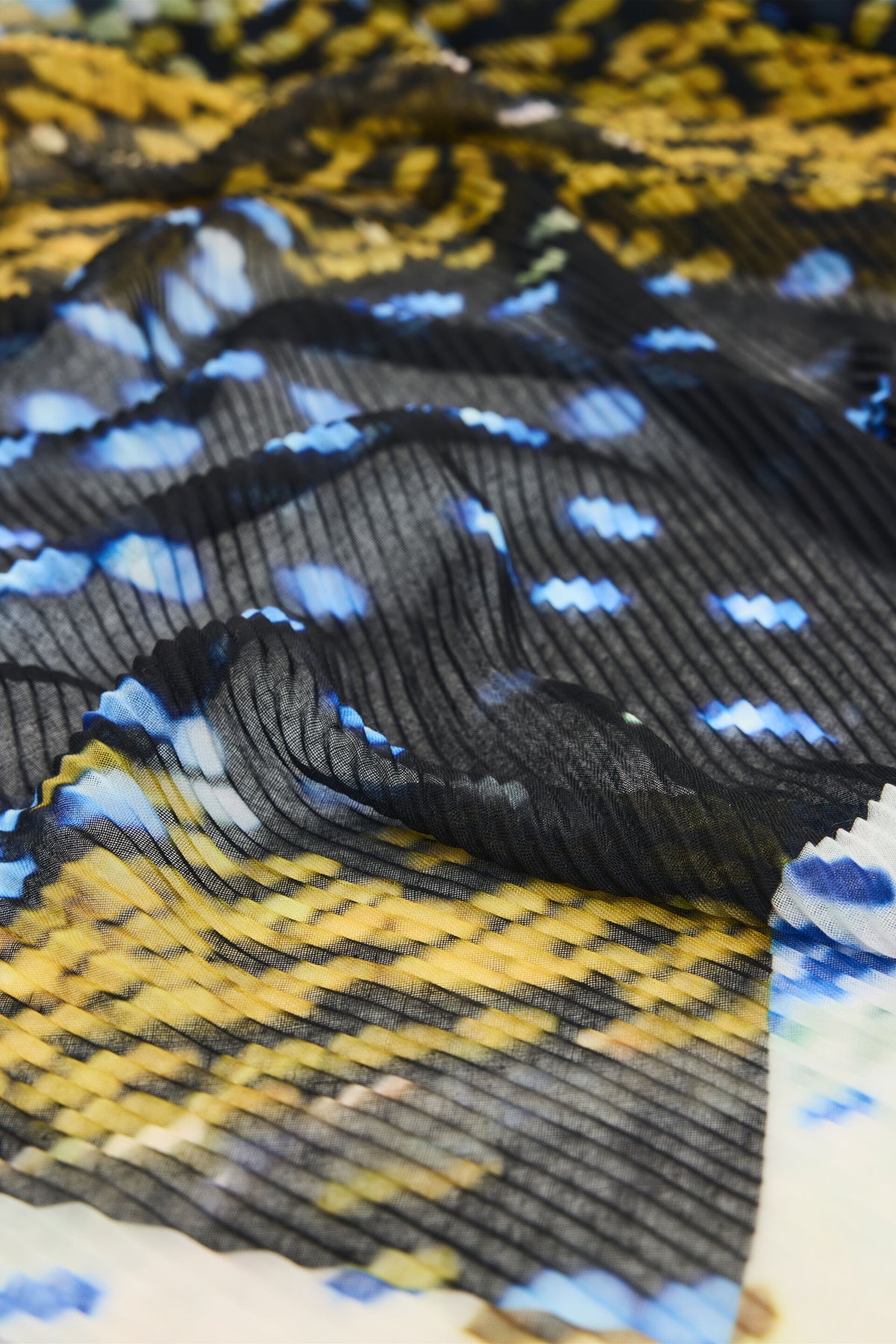 Foulard Rettangolare Stampato - Nero
