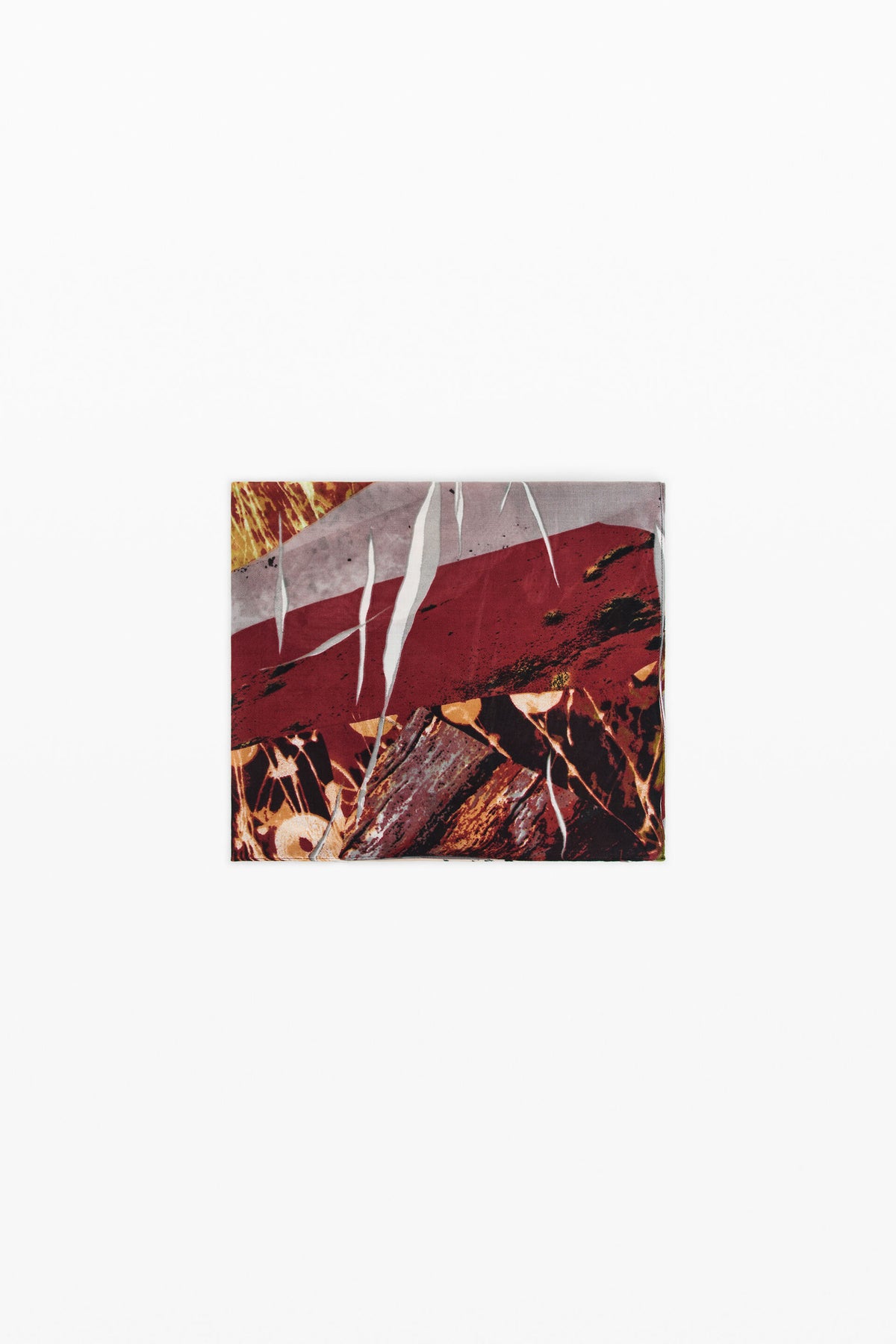 Foulard Stampato Rettangolare Zenith - Finiture del Mare