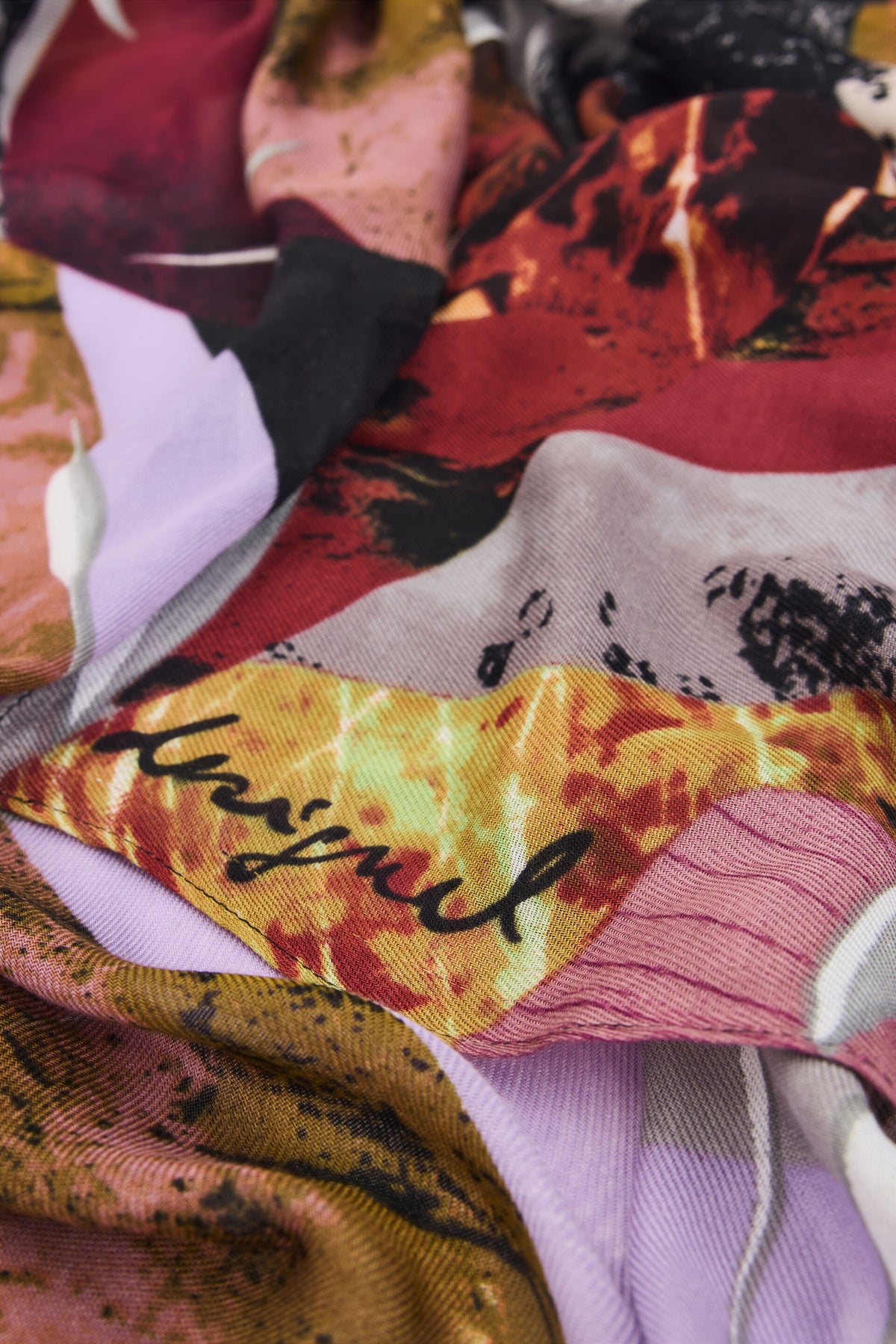 Foulard Stampato Rettangolare Zenith - Finiture del Mare