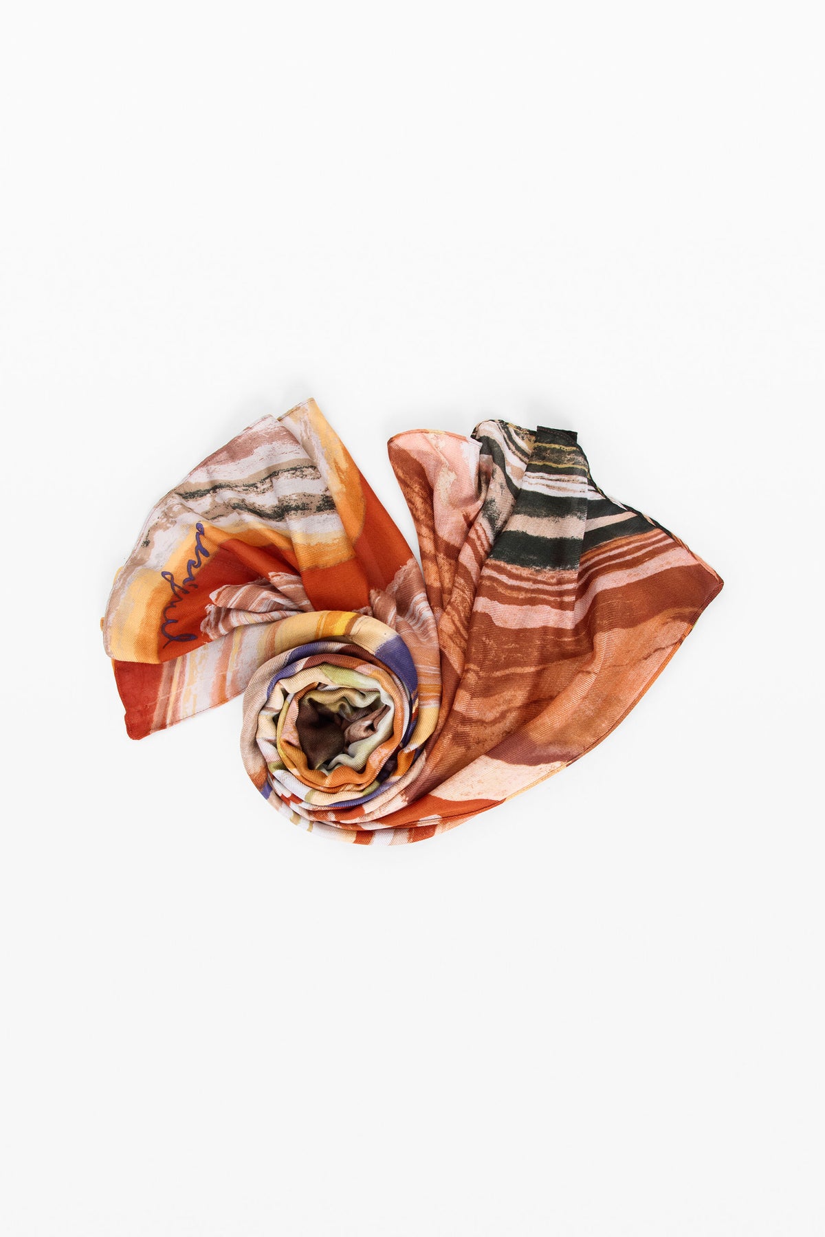 Foulard Stampato Rettangolare Orion - Finiture del Mare