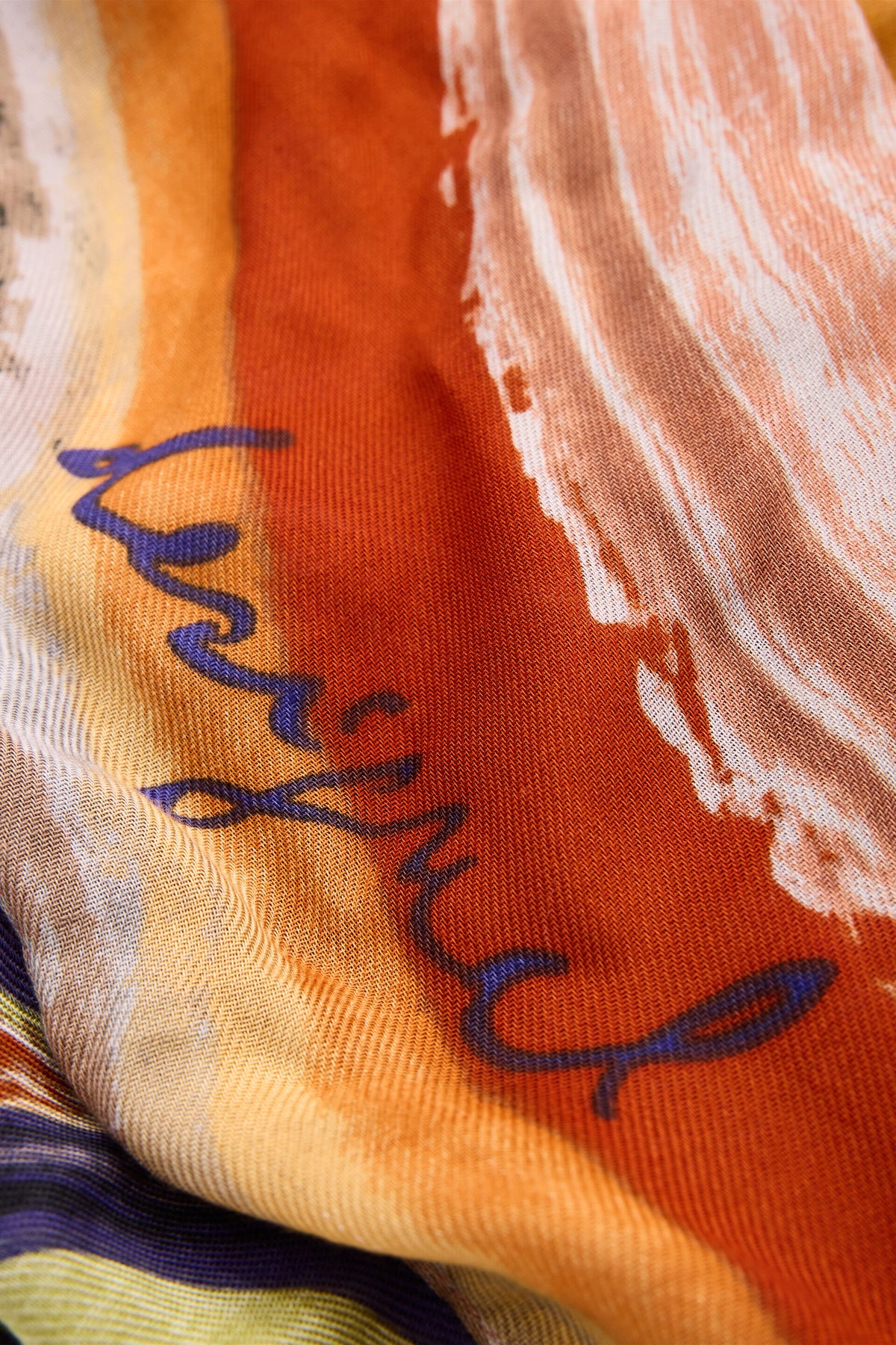Foulard Stampato Rettangolare Orion - Finiture del Mare