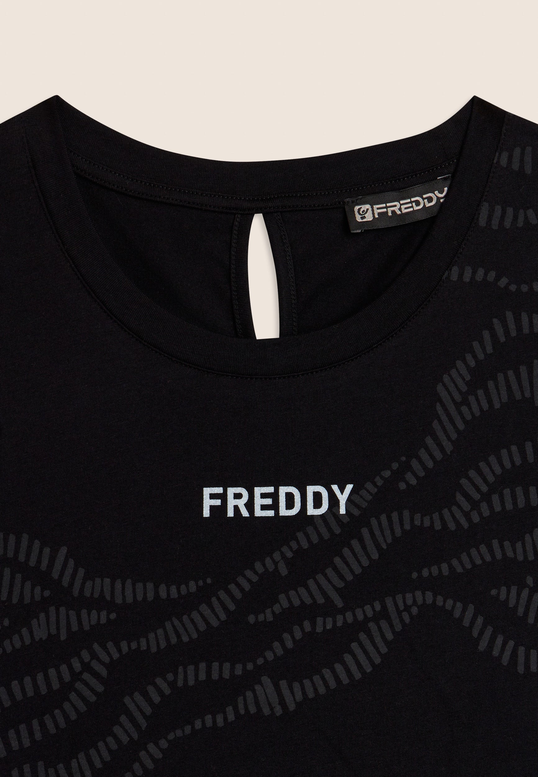 Freddy Abito Grafica Cut-Out Nero