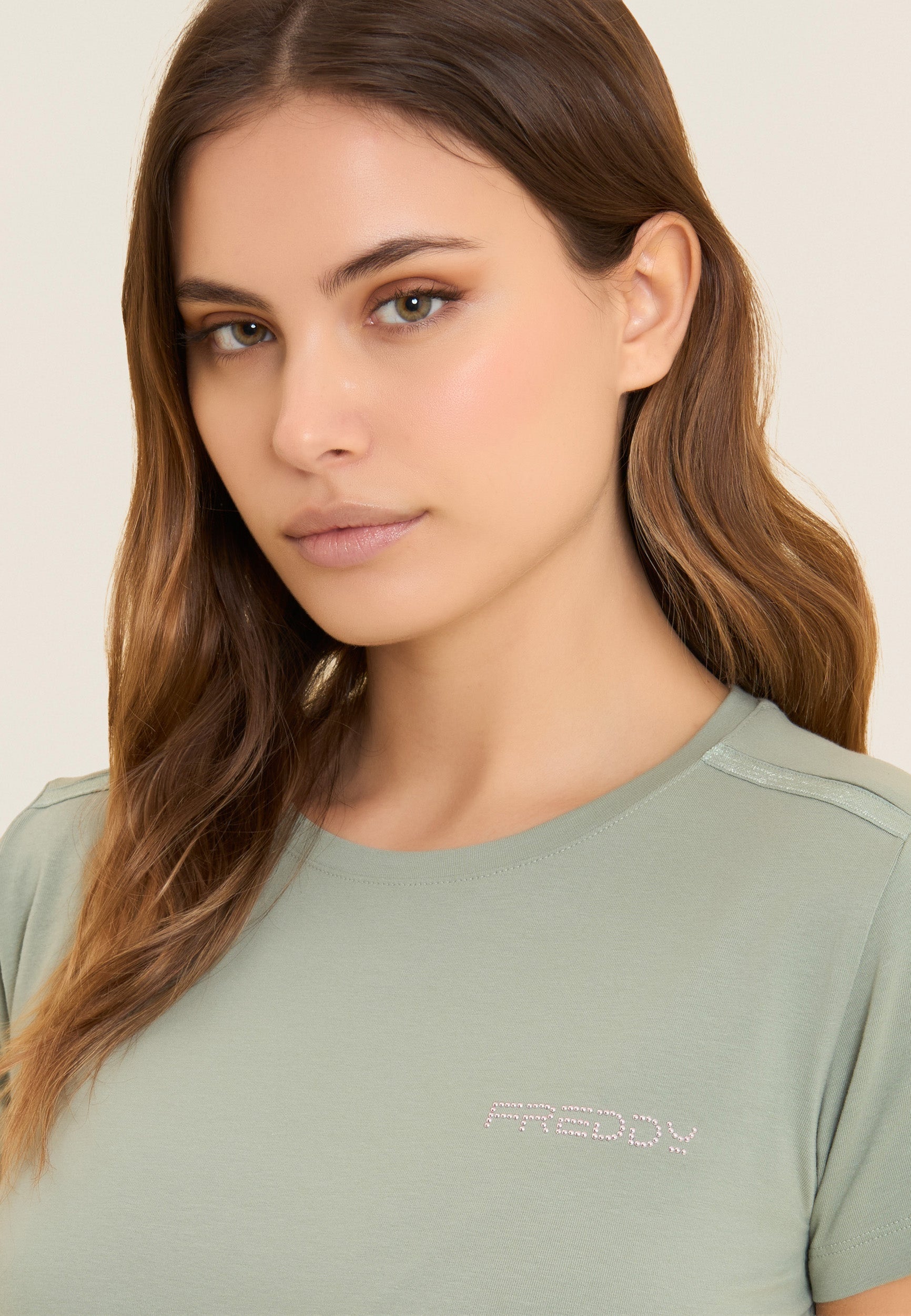 Freddy Abito Regular Fit Lunghezza Media con Logo Verde