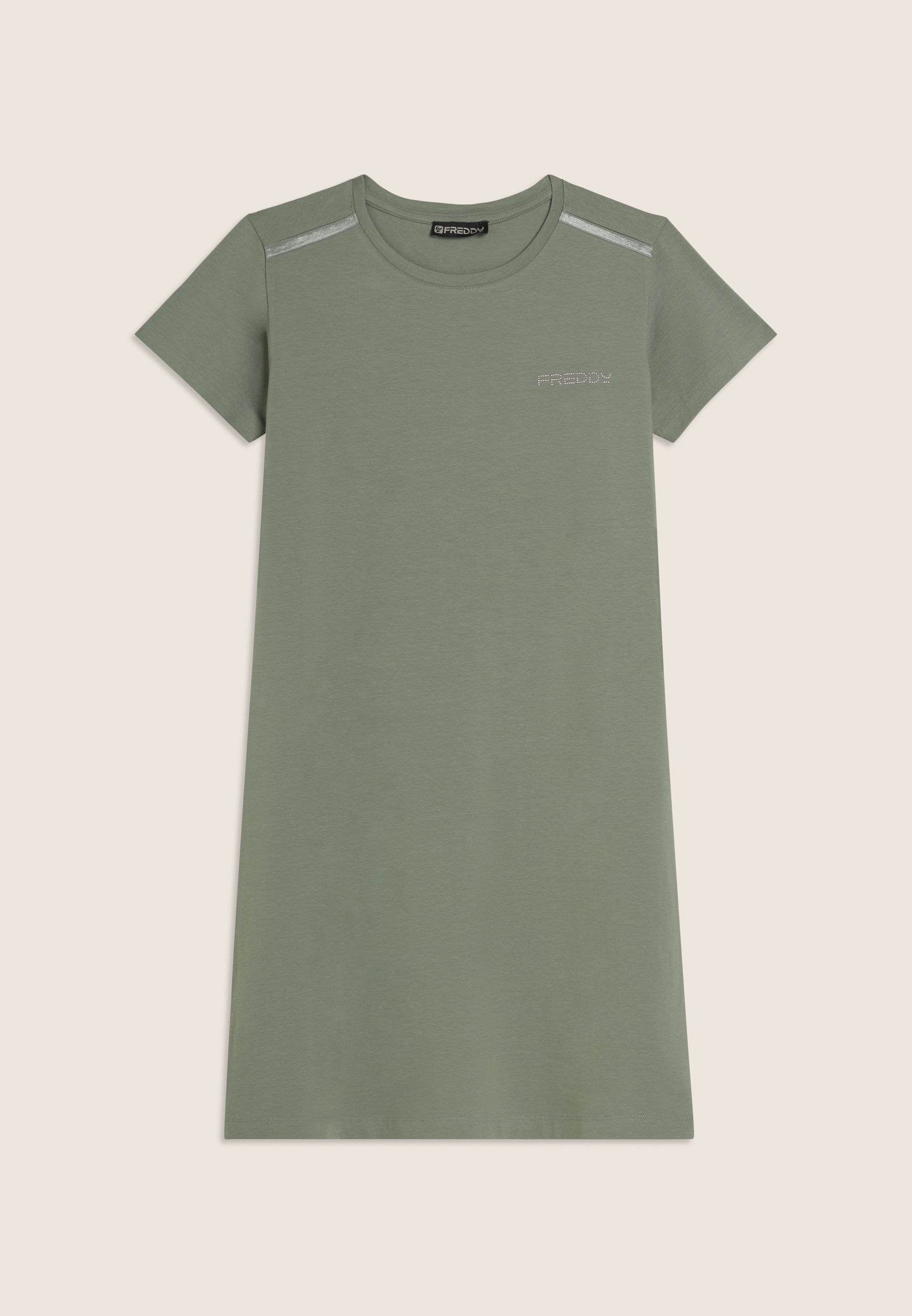 Freddy Abito Regular Fit Lunghezza Media con Logo Verde