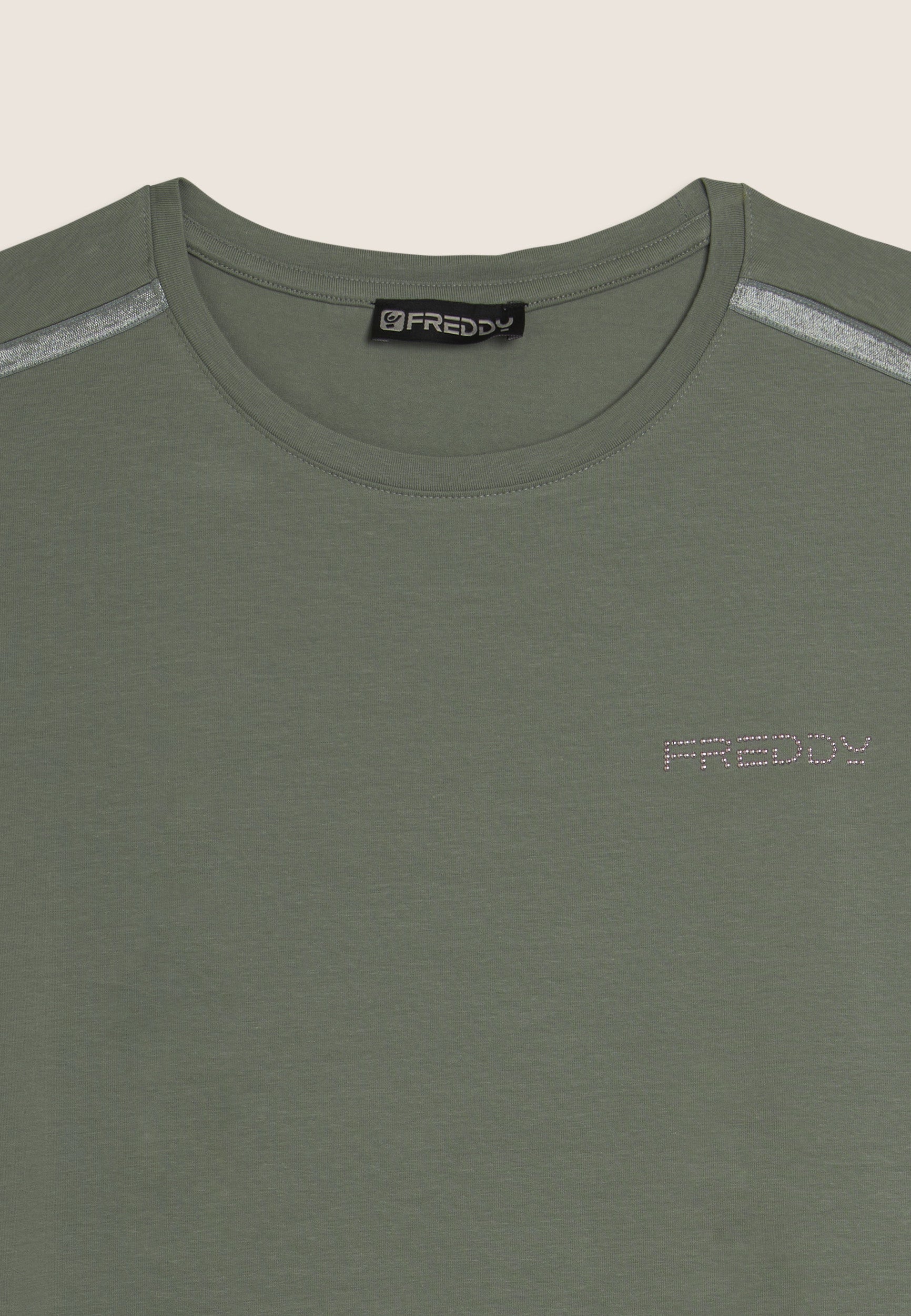 Freddy Abito Regular Fit Lunghezza Media con Logo Verde