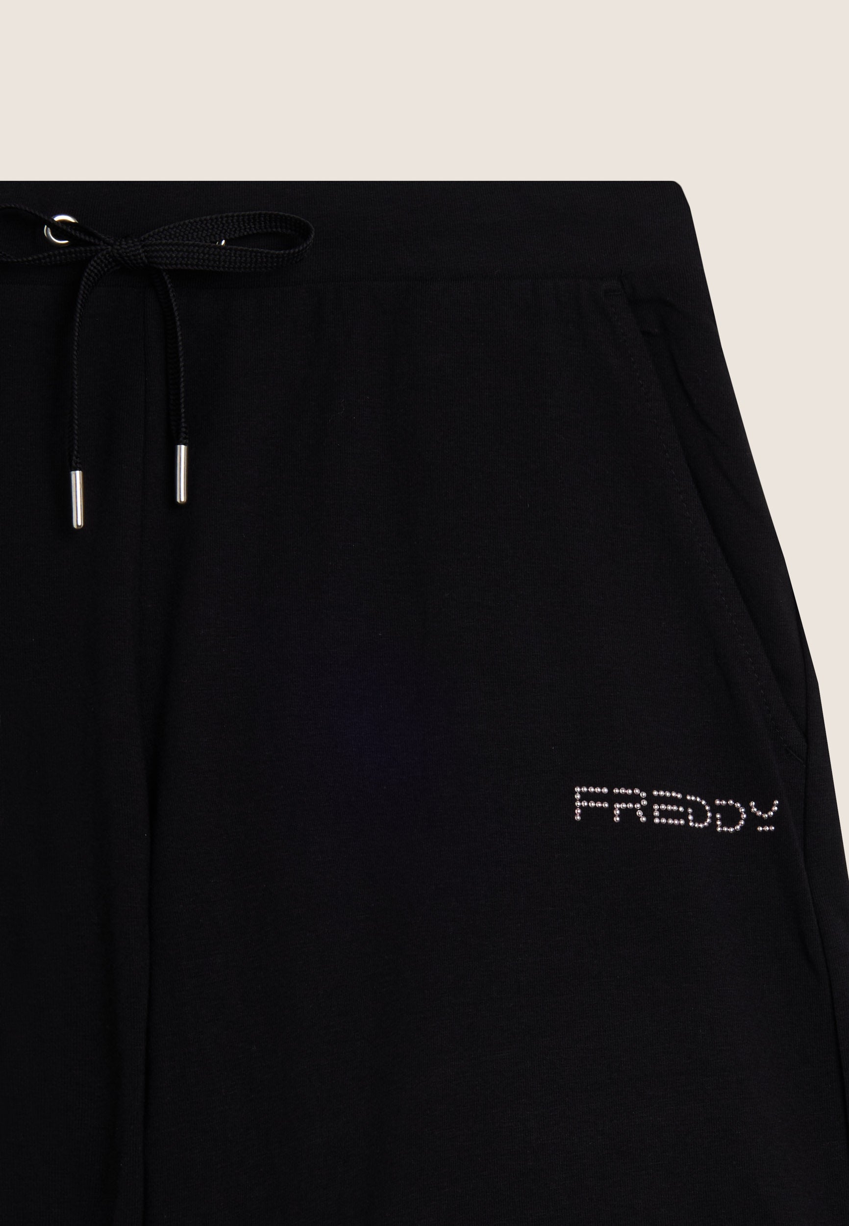 Freddy Bermuda Tuta in Cotone Nero