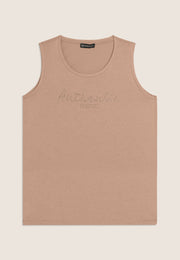 Freddy Canotta Authentic con Logo in Strass Beige