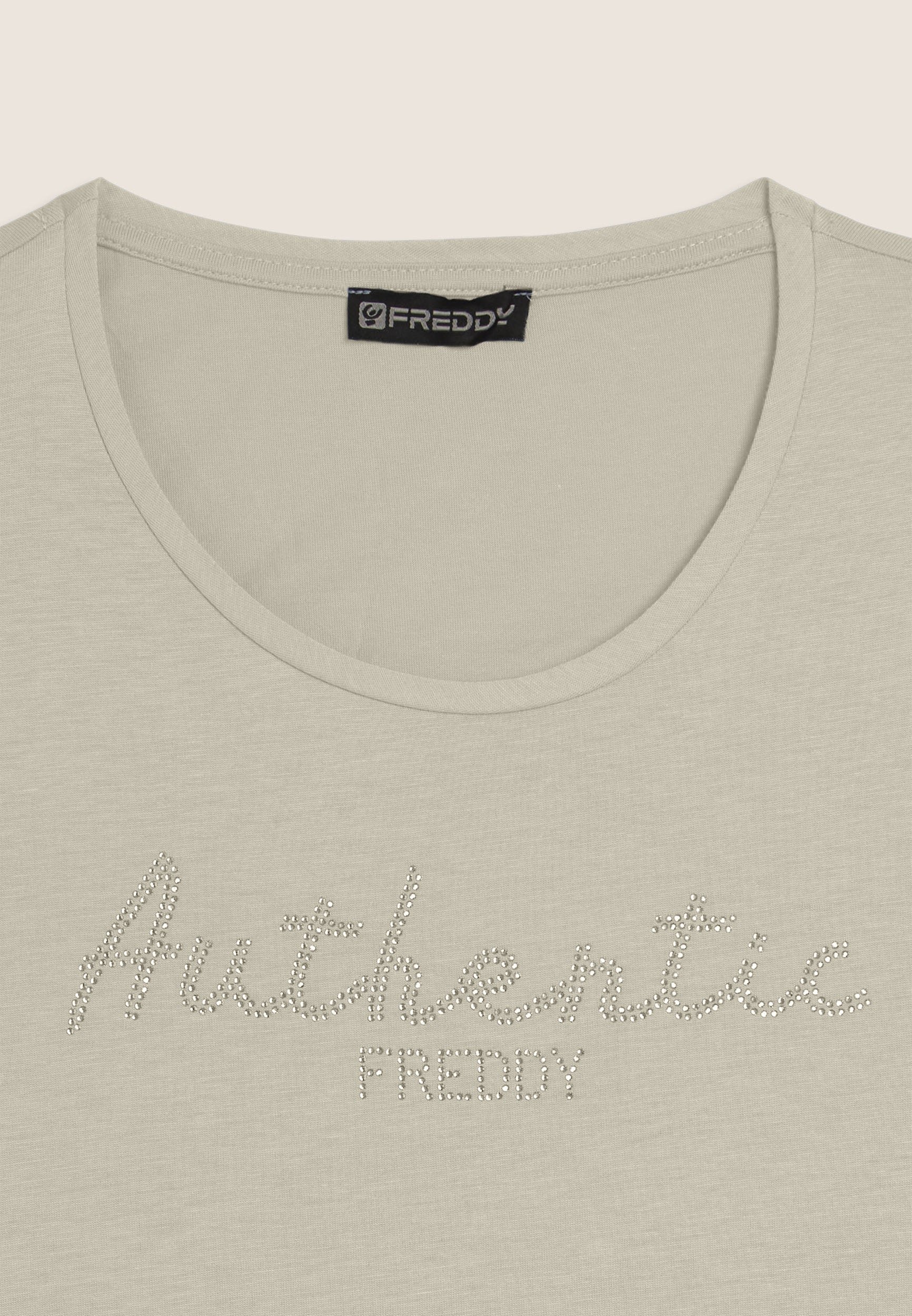 Freddy Canotta 'Authentic' in Modal con Strass Bianco
