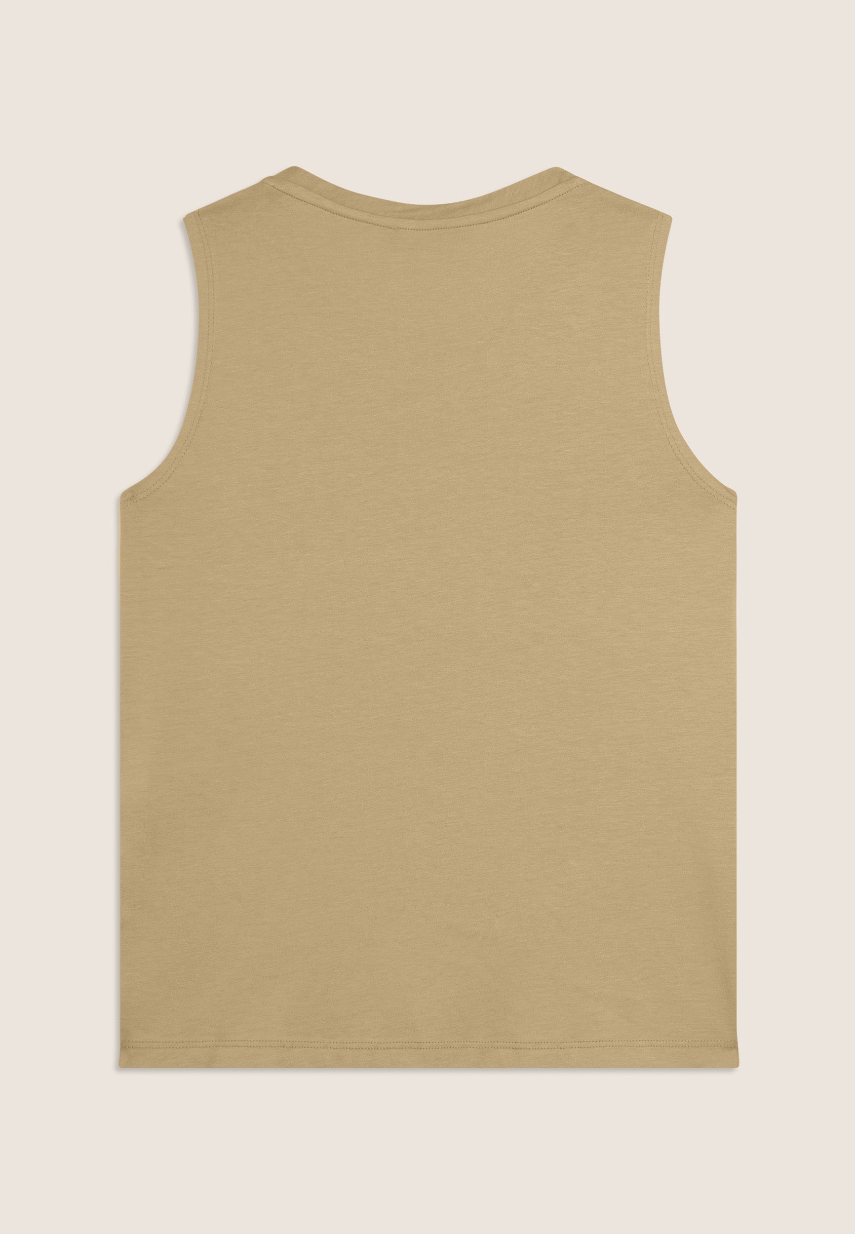 Freddy Canotta con Logo e Grafica Animalier Beige