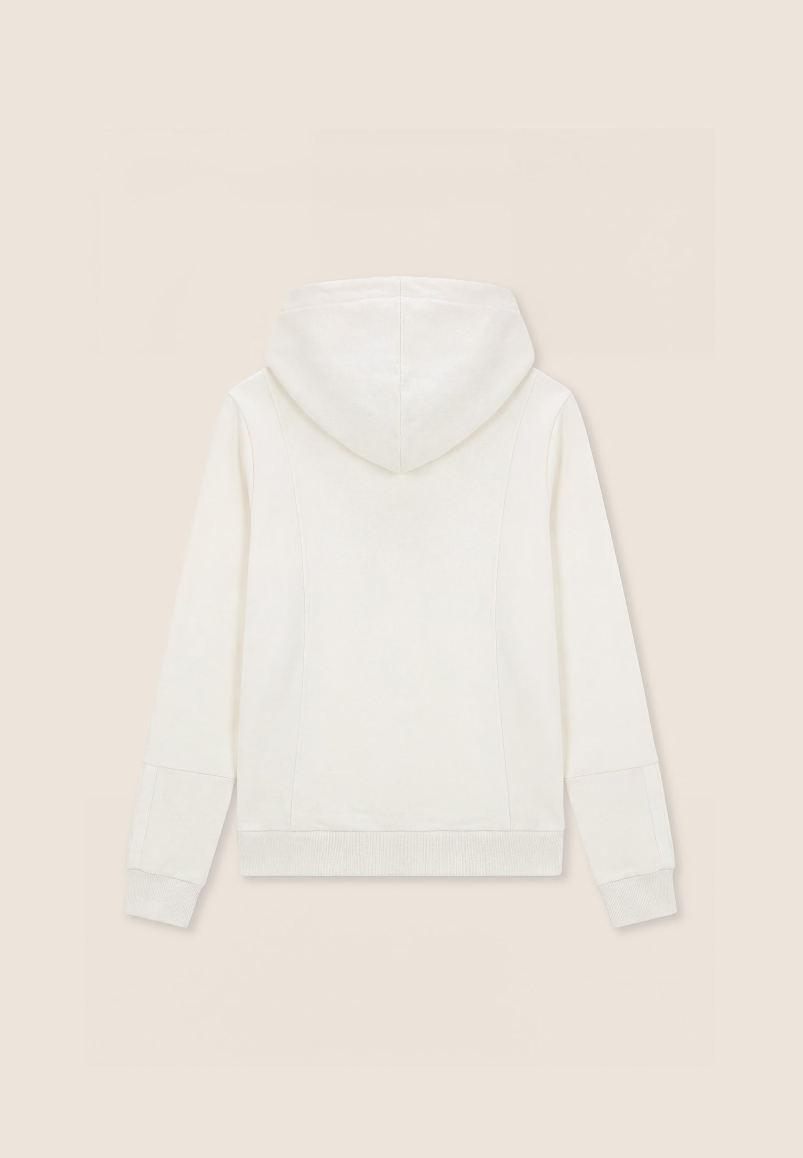 Felpa con Zip e Cappuccio e Finiture Elastiche con Logo