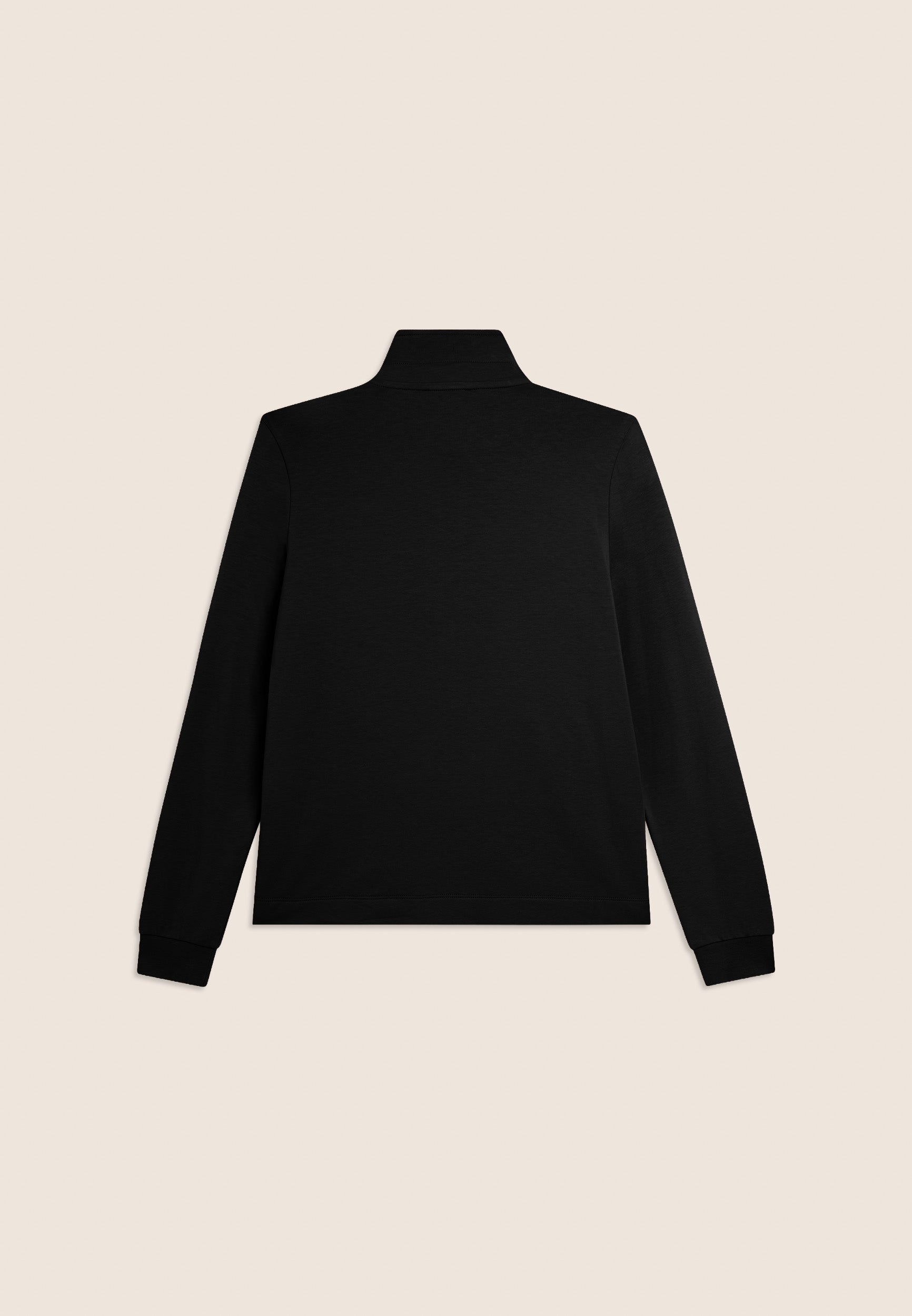 Freddy Felpa Zip Collo Alto con Logo in Strass Nero