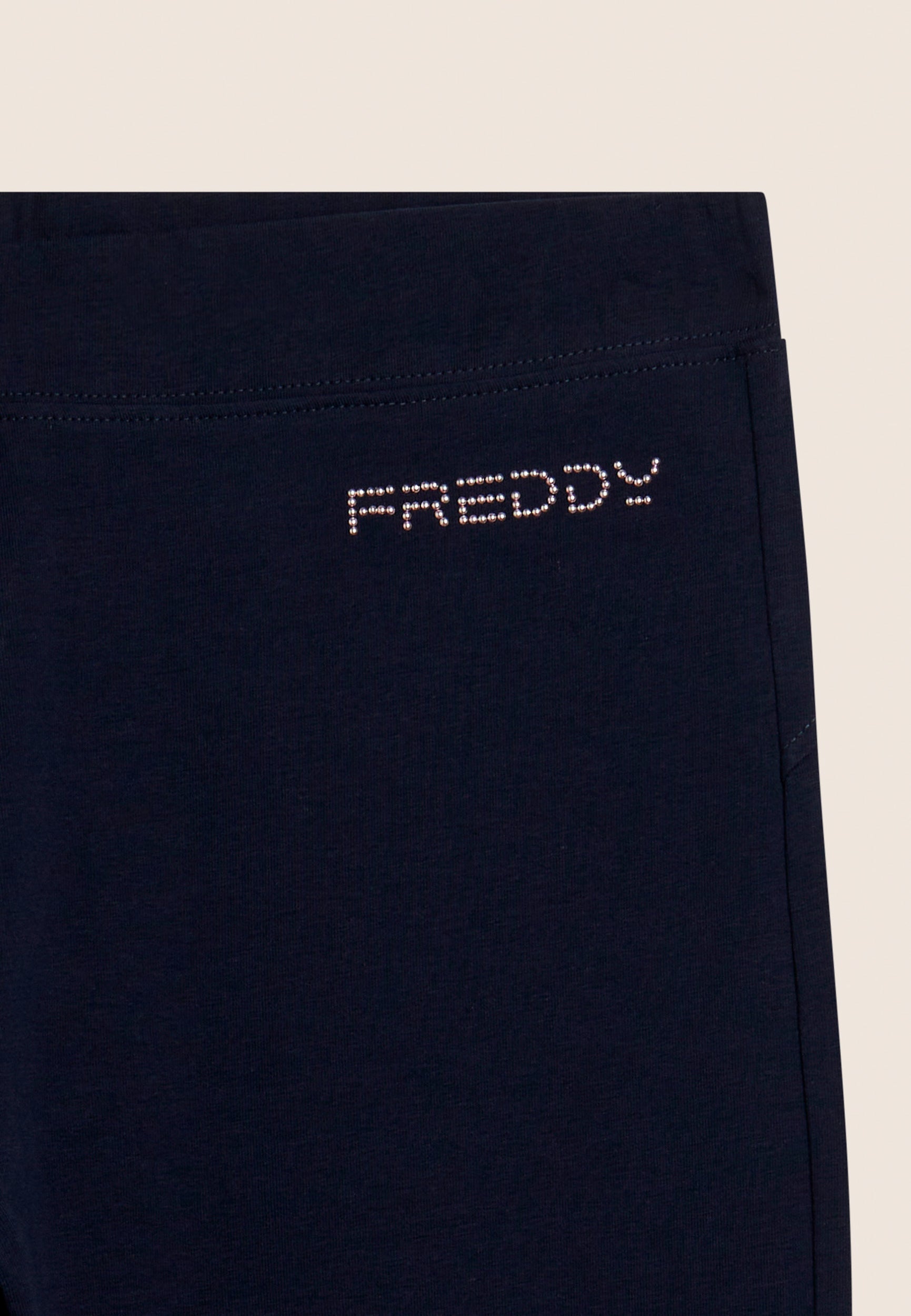 Freddy Leggings Corsaro Basic Core in Cotone Stretch Blu