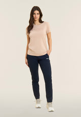 Pantalone a Fondo Dritto con Coulisse