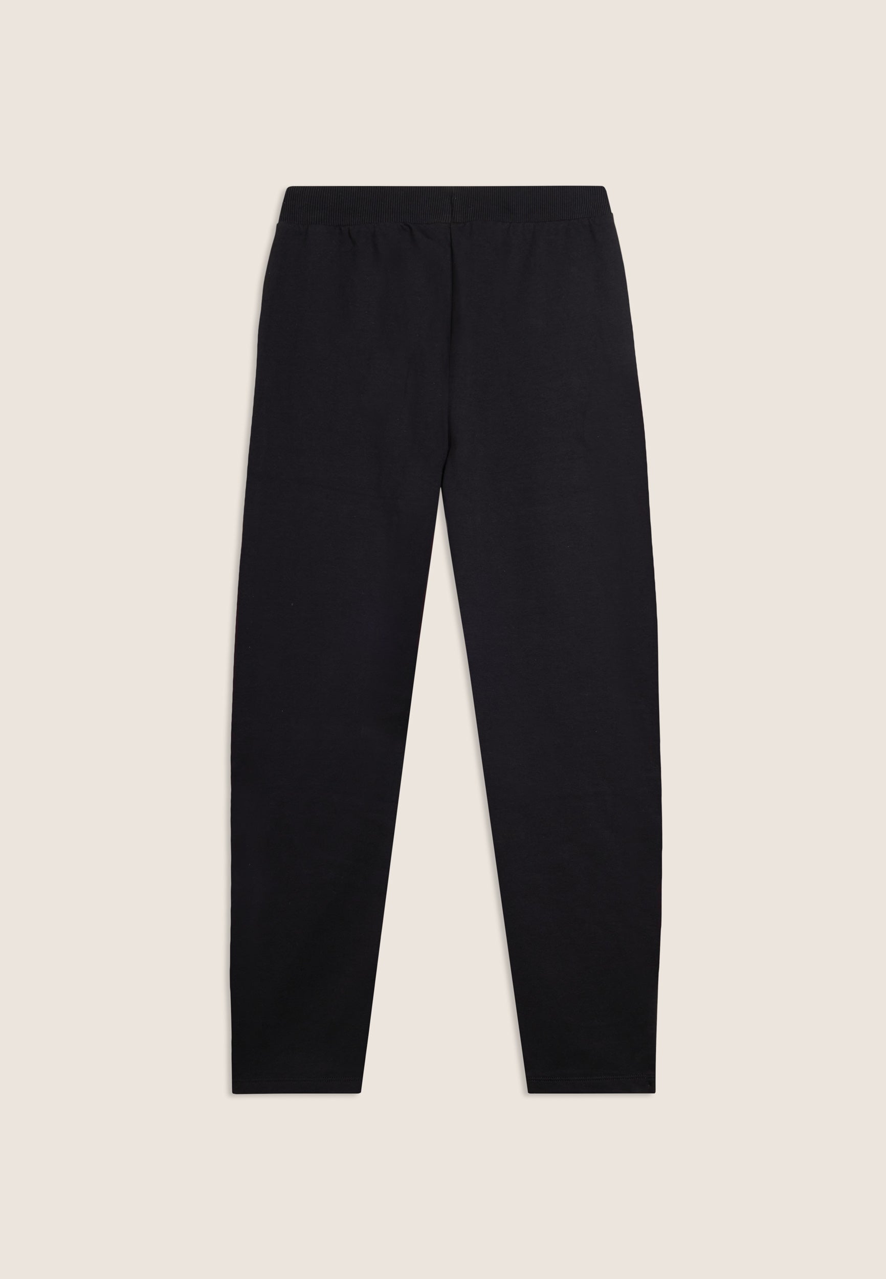 Freddy Pantalone a Fondo Dritto con Coulisse Nero