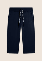 Freddy Pantalone Corsaro con Fondo Stondato e Logo Blu