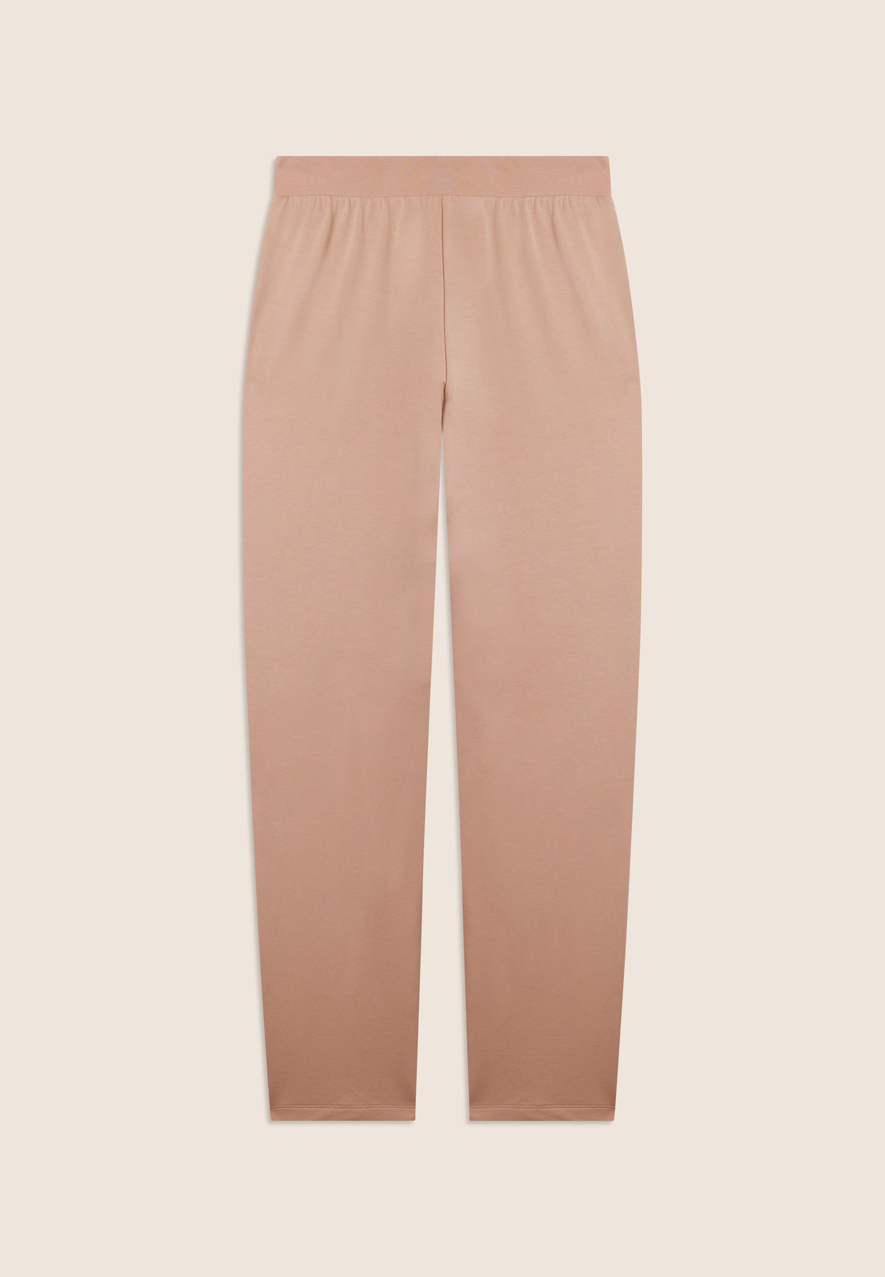 Freddy Pantalone Pantaloni Sportivi con gamba Dritta e strass Beige