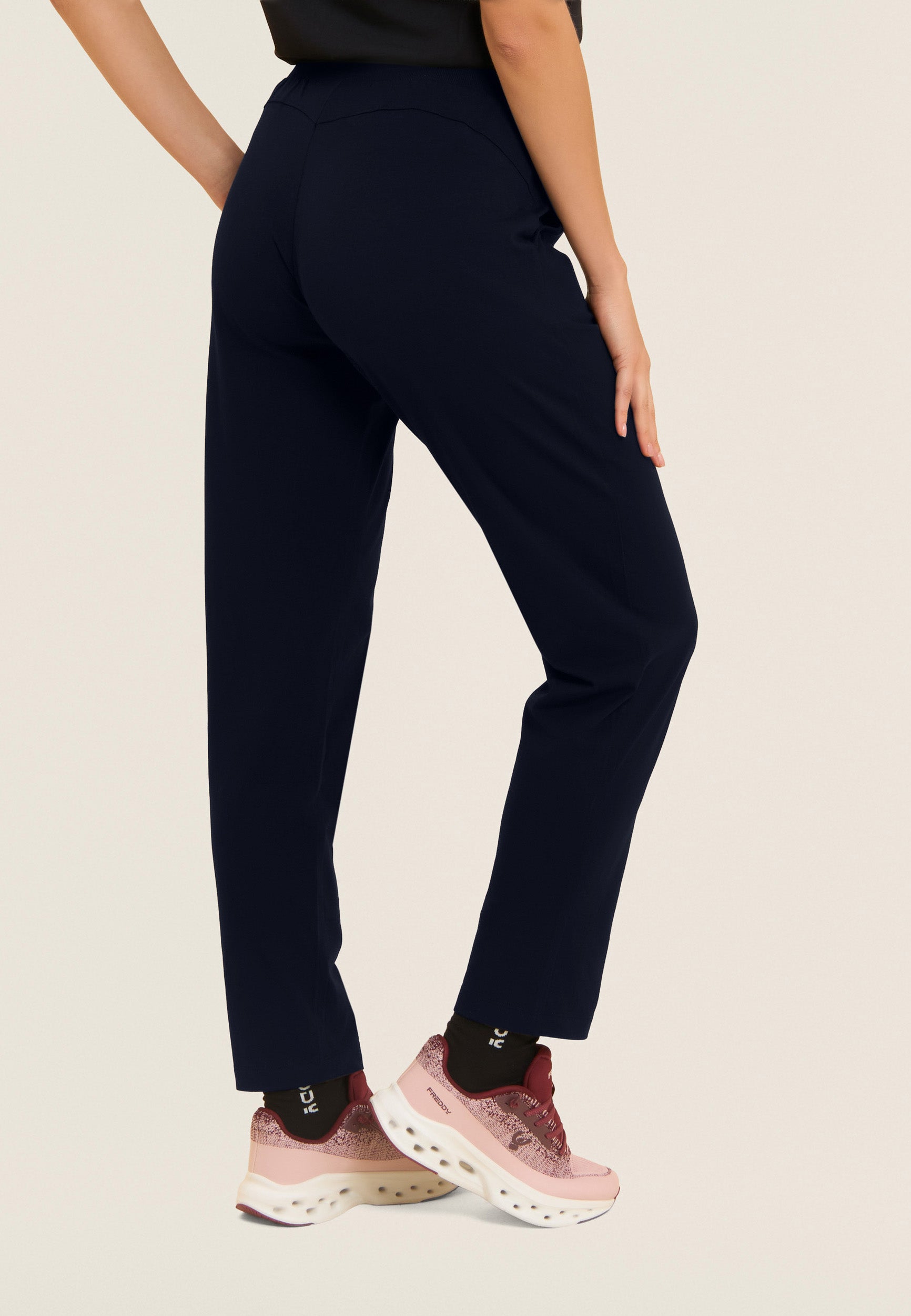 Freddy Pantalone Regular con Vita in Costina Blu