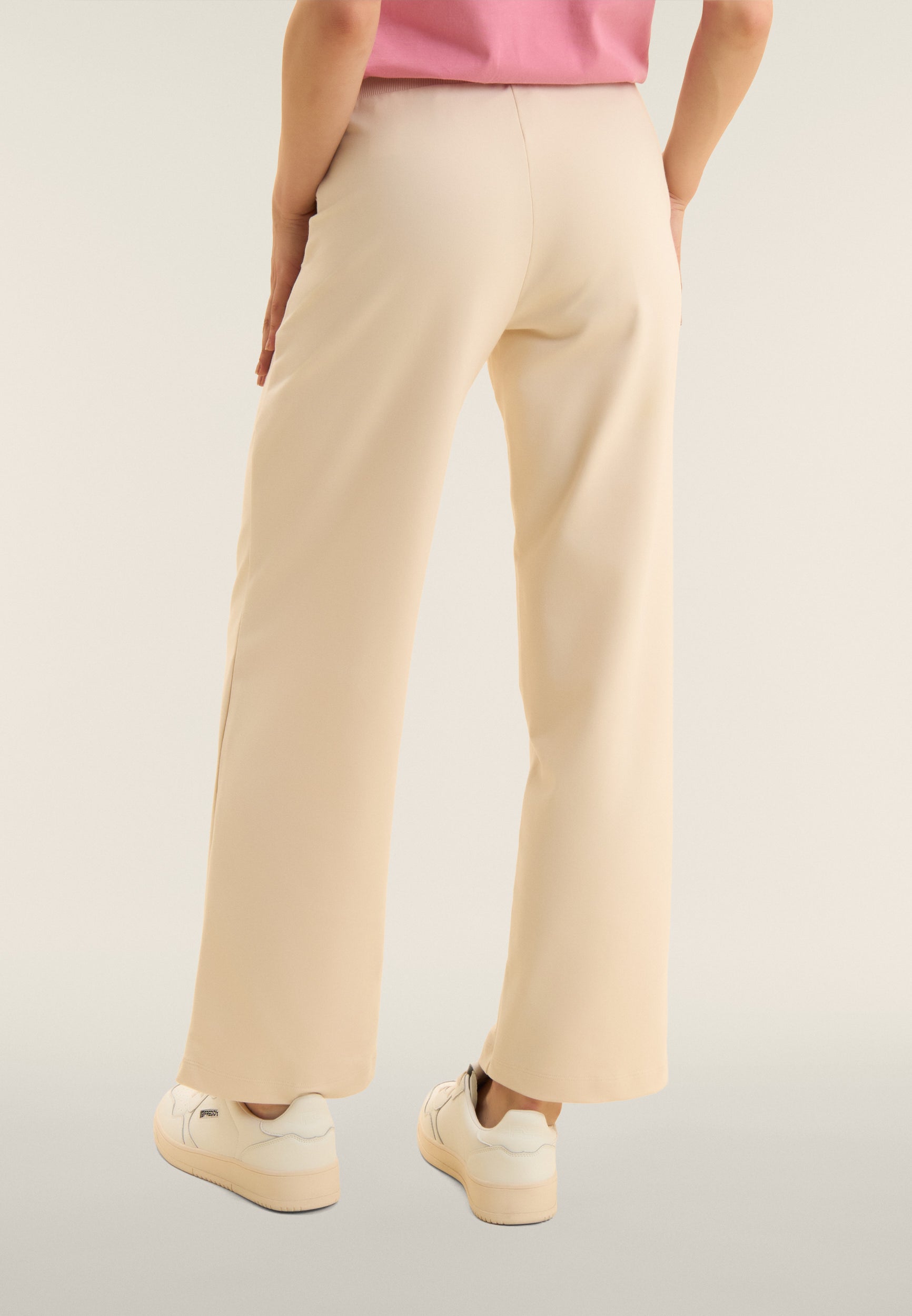 Freddy Pantalone Wide Leg con Coulisse Logata Grigio