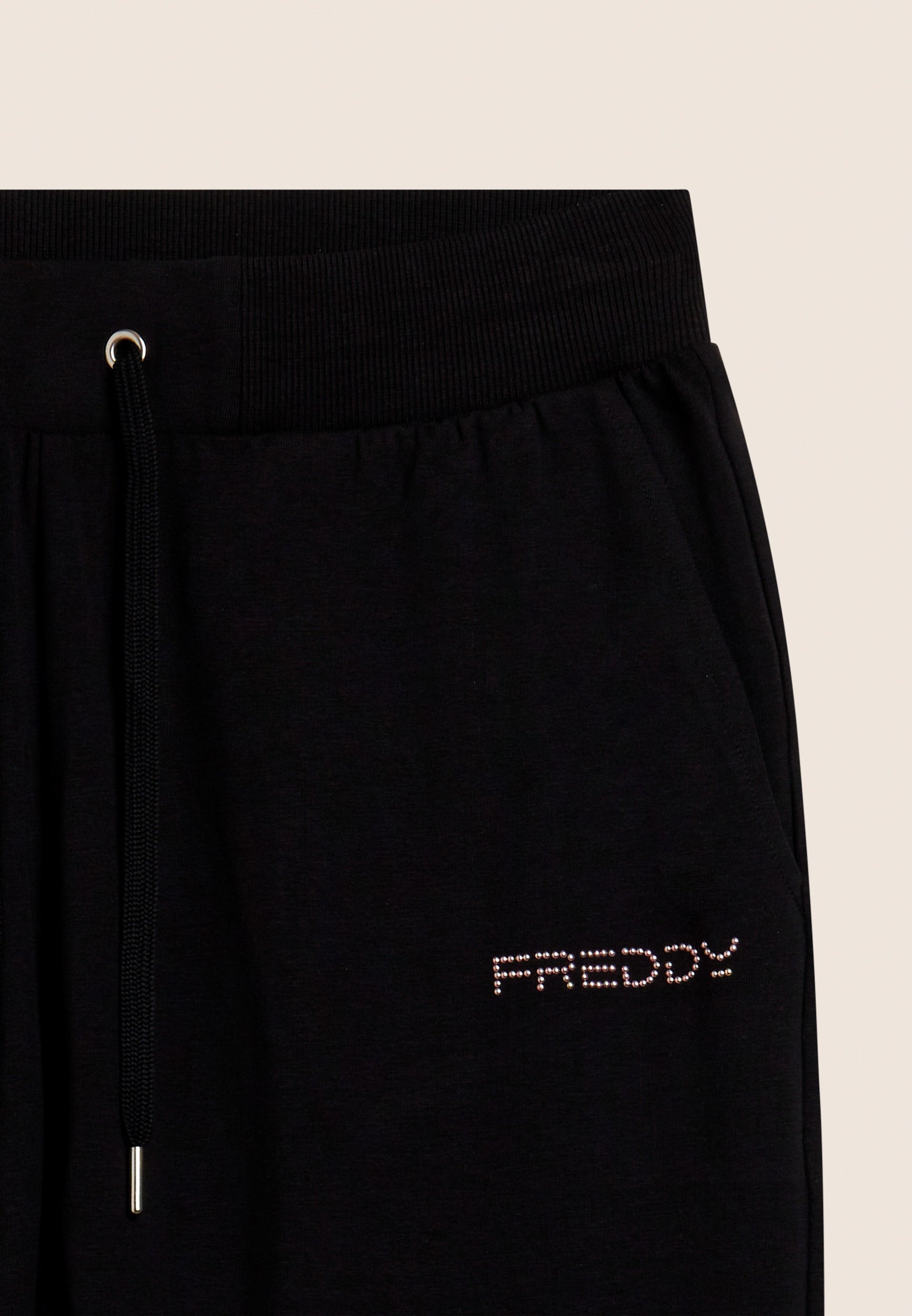 Freddy Pantaloni Corsaro con Coulisse Nero