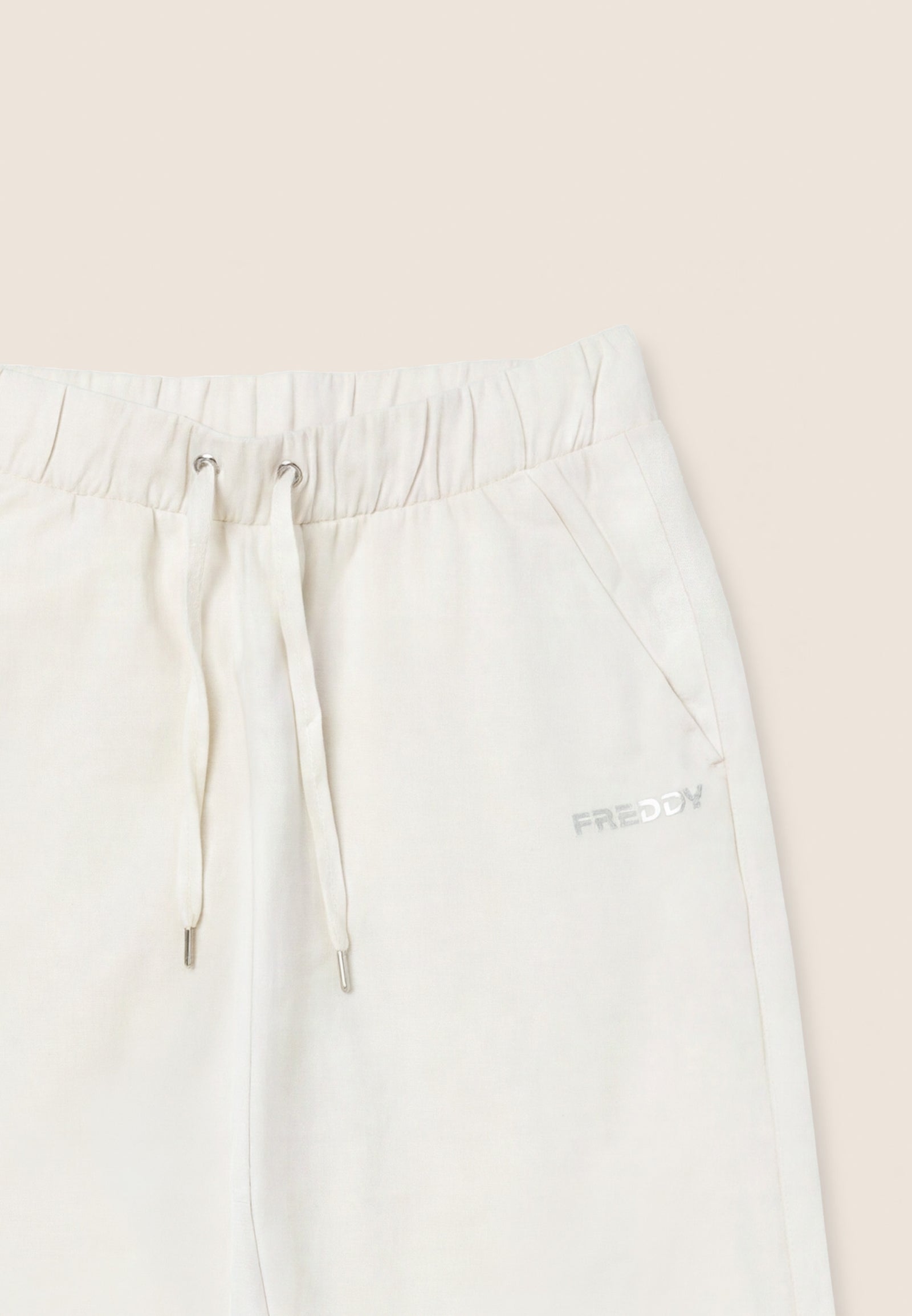 Pantaloni Regular Soft Touch con Logo Laterale